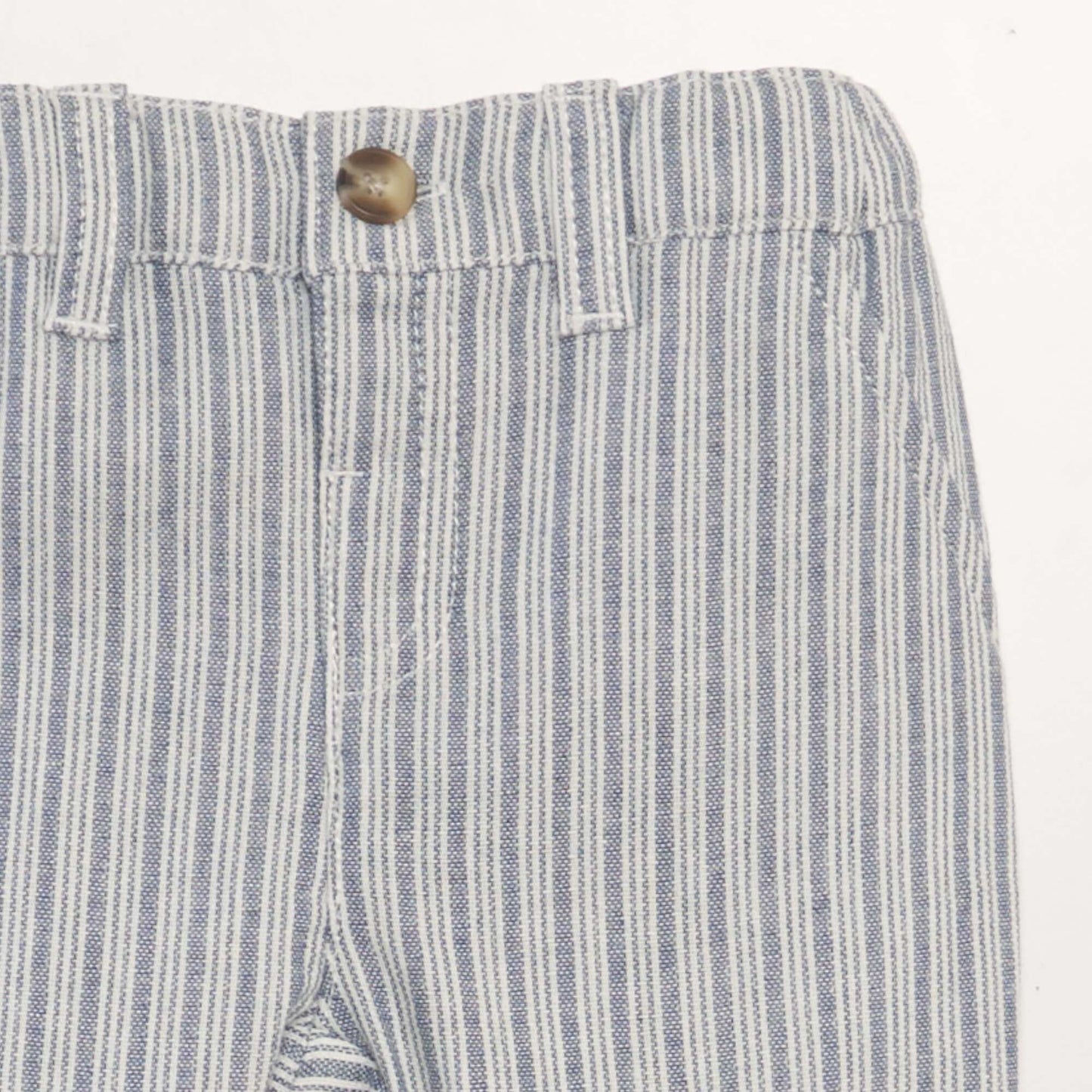 Striped chino trousers BLUE