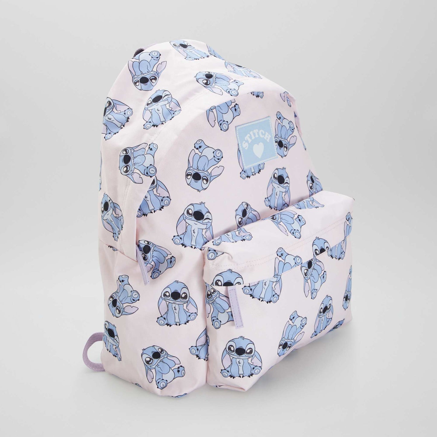 Stitch printed backpack PINK