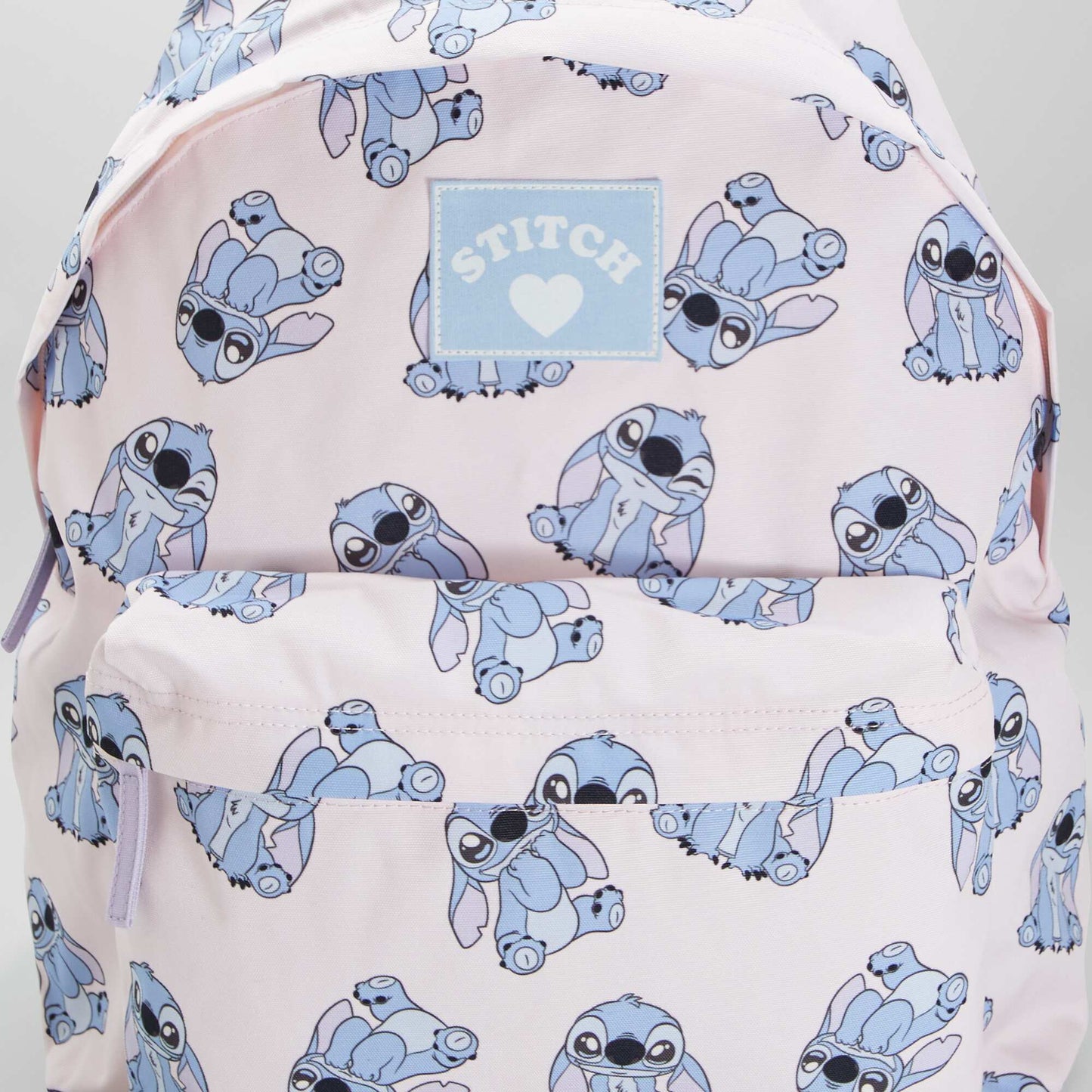 Stitch printed backpack PINK