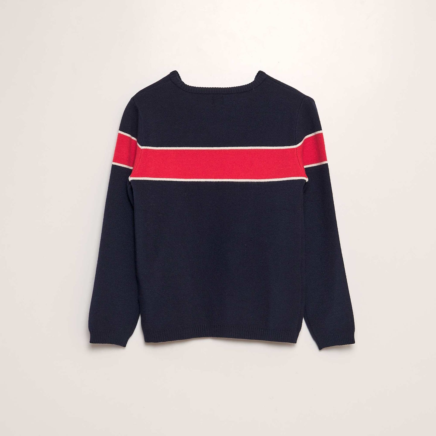 Round-neck sweater BLUE