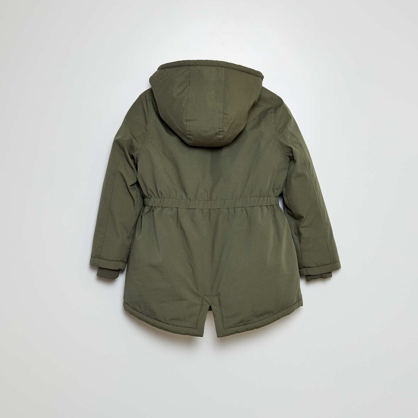 Fully lined parka with hood GREEN