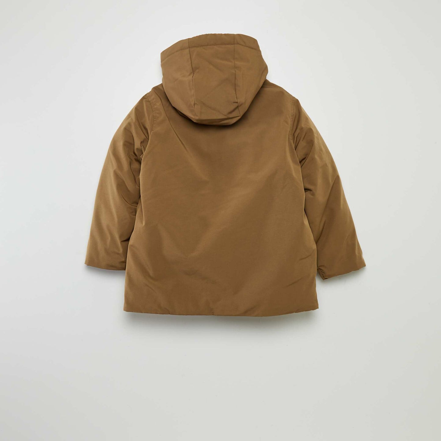 Hooded parka BEIGE