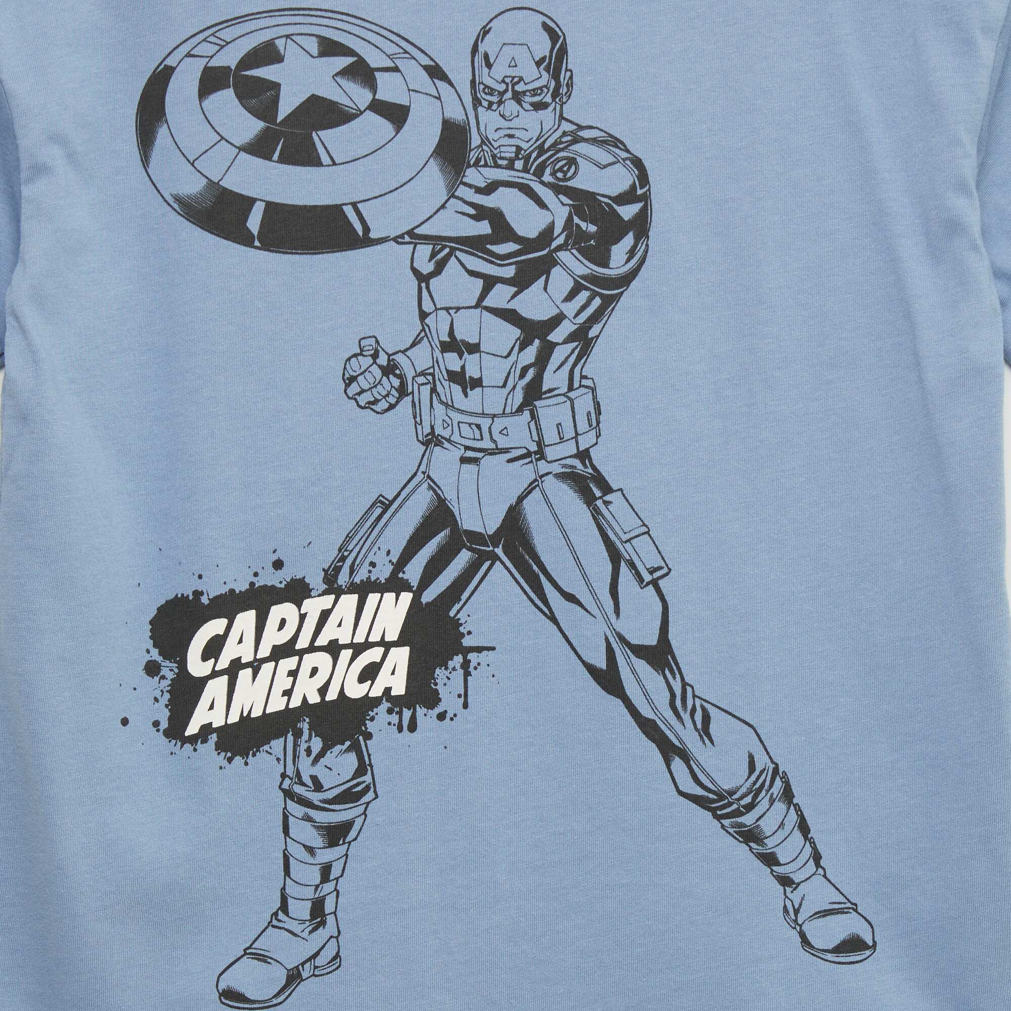 Marvel Captain America T shirt BLUE