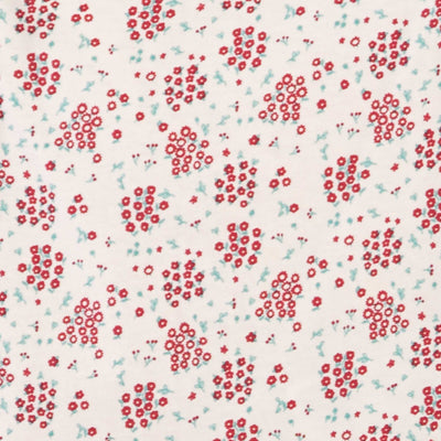 تيشرت بأكمام كشكش أبيض