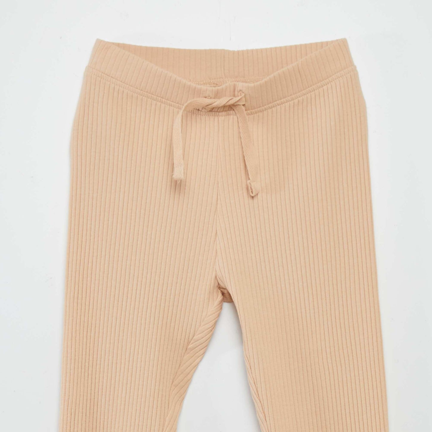 Ribbed leggings BEIGE