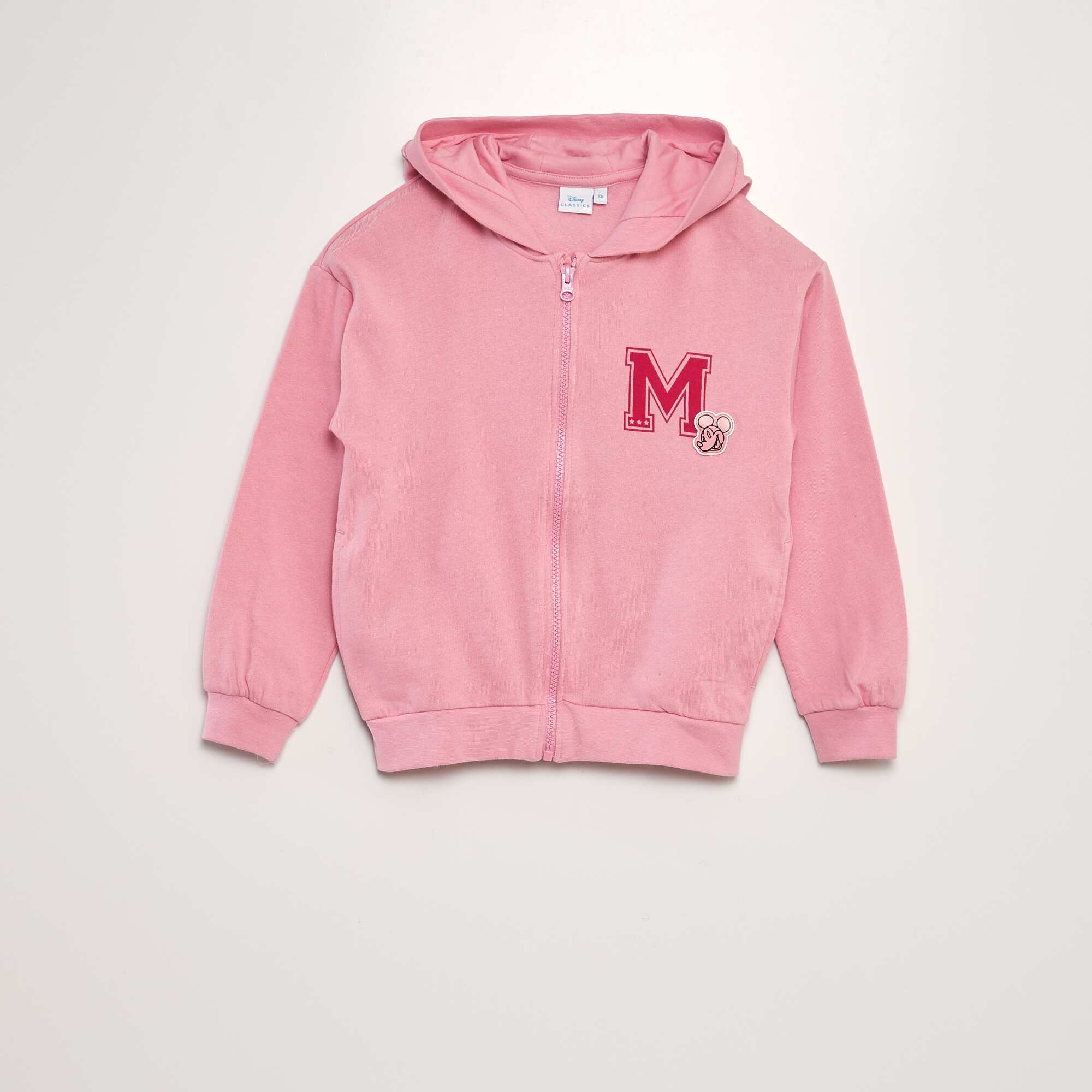 Kiabi Disney Mickey Mouse zip up hoodie PINK Saudi Arabia Kiabi KSA