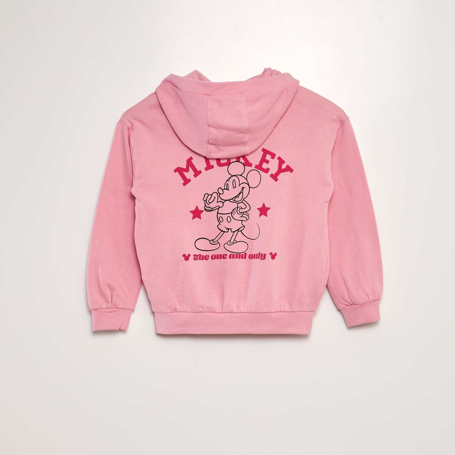 Disney Mickey Mouse zip-up hoodie PINK