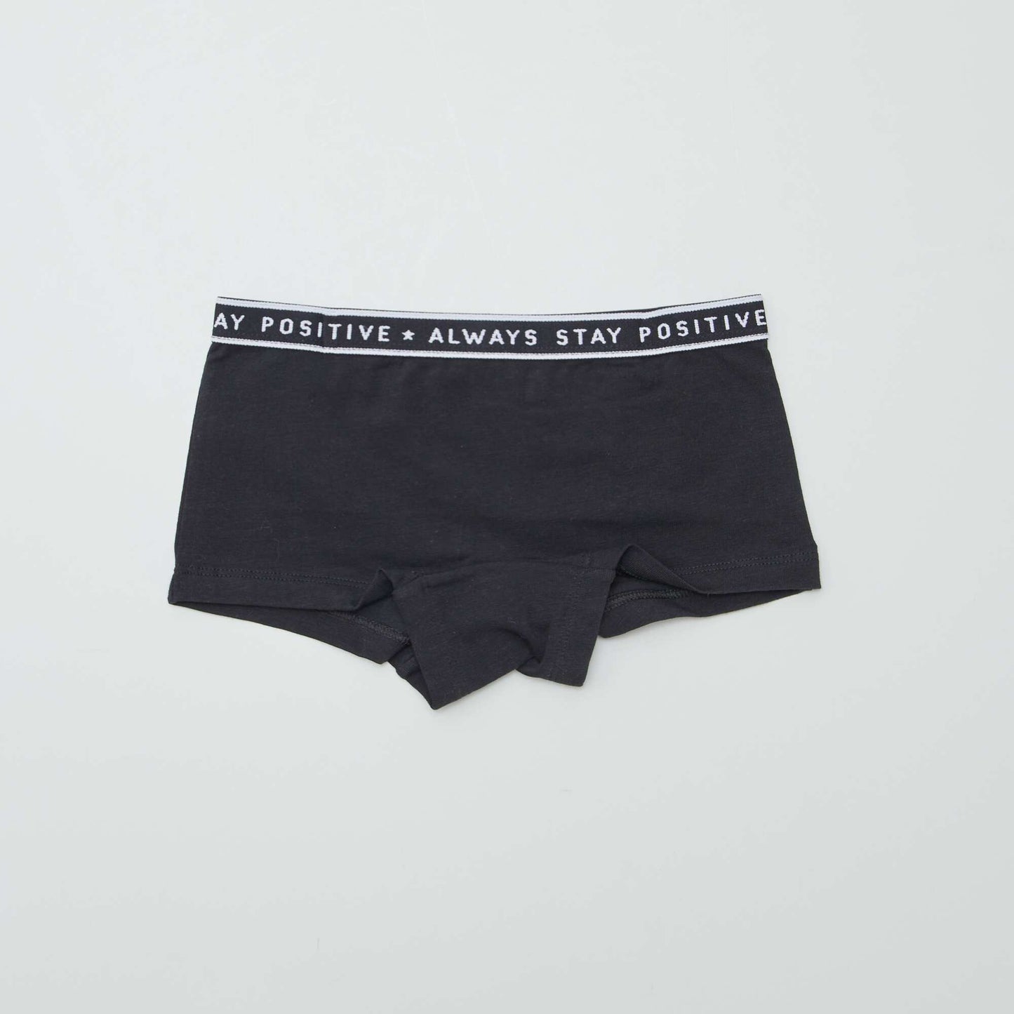 Jersey boy shorts - Pack of 3 pairs BLACK