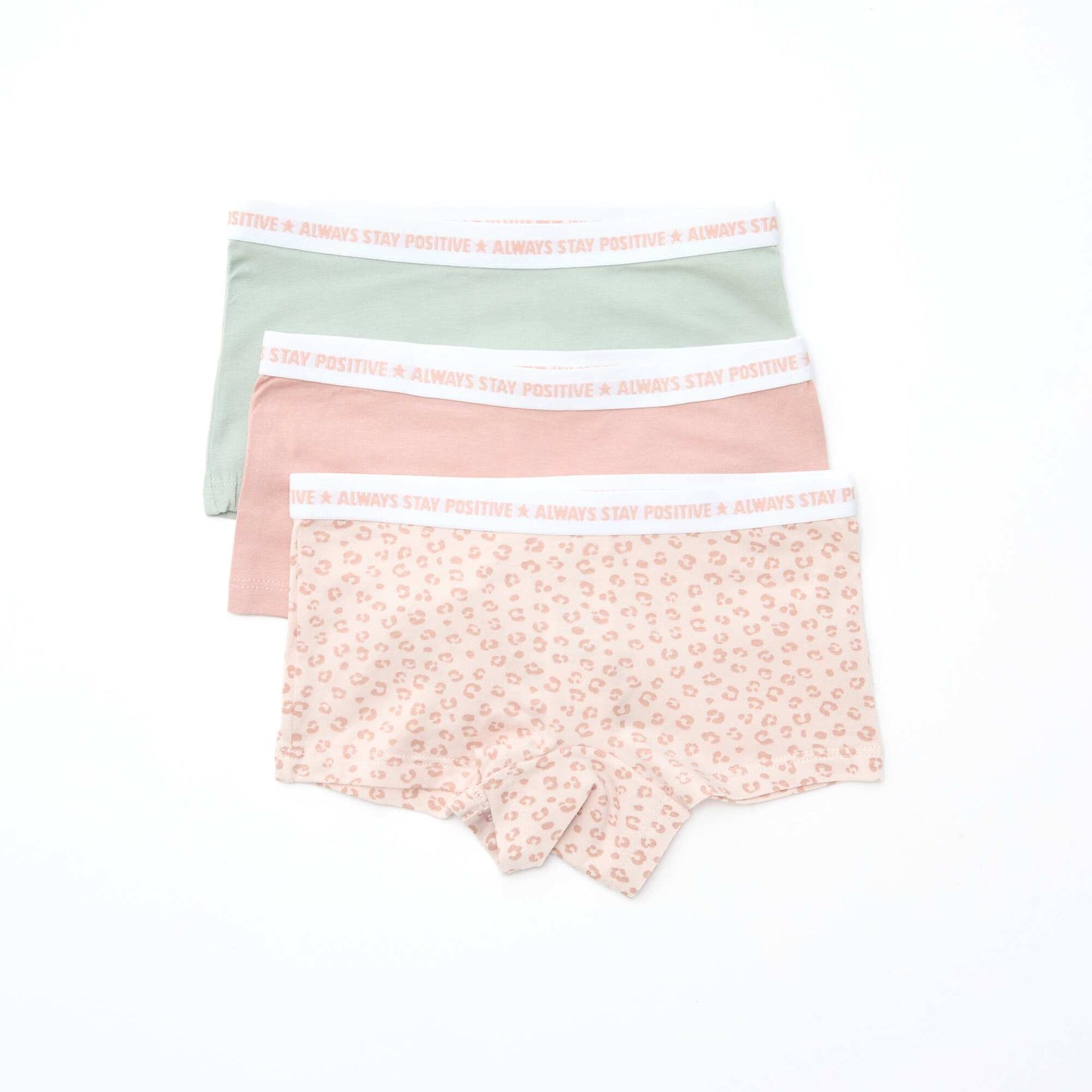 Jersey boy shorts - Pack of 3 pairs PINK
