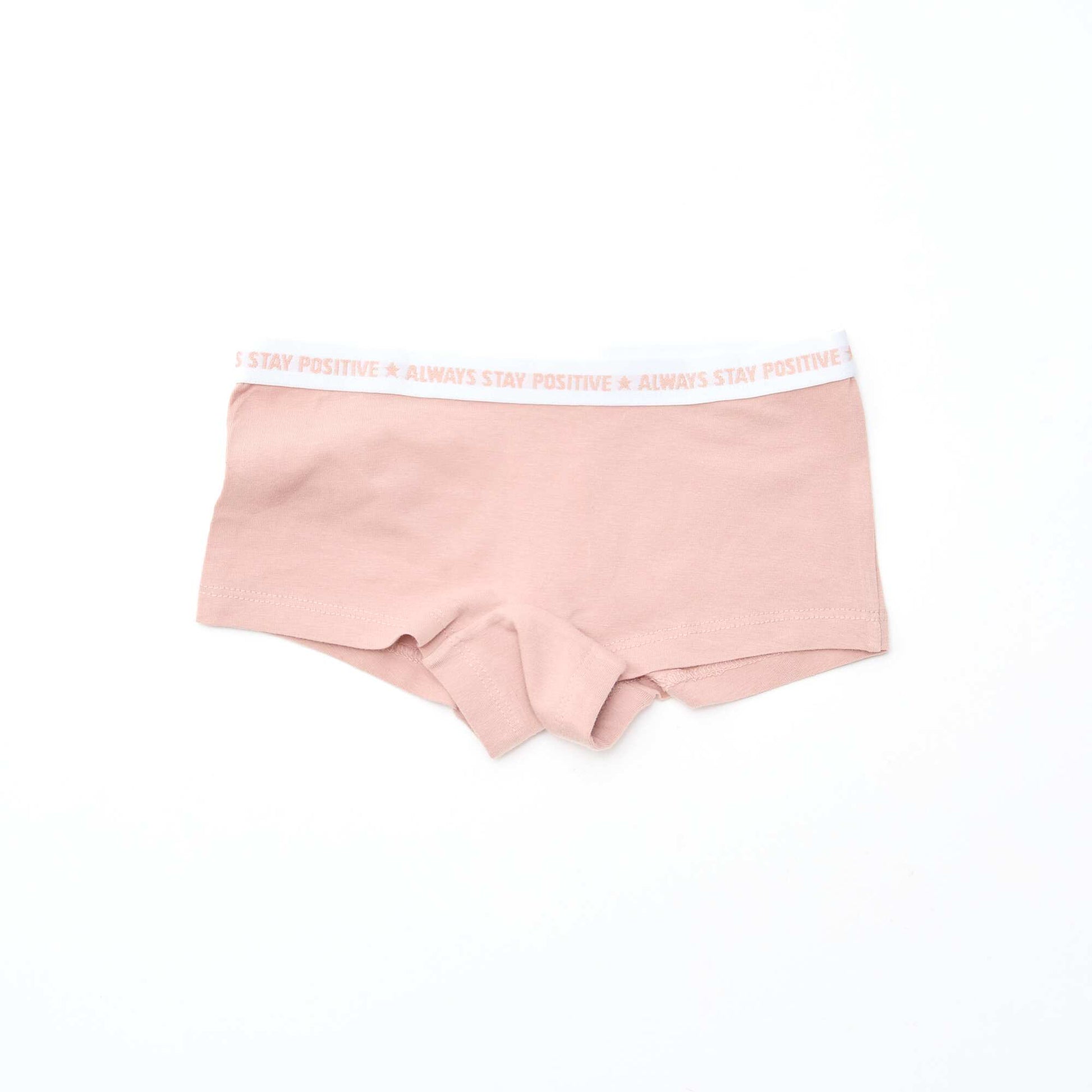 Jersey boy shorts - Pack of 3 pairs PINK