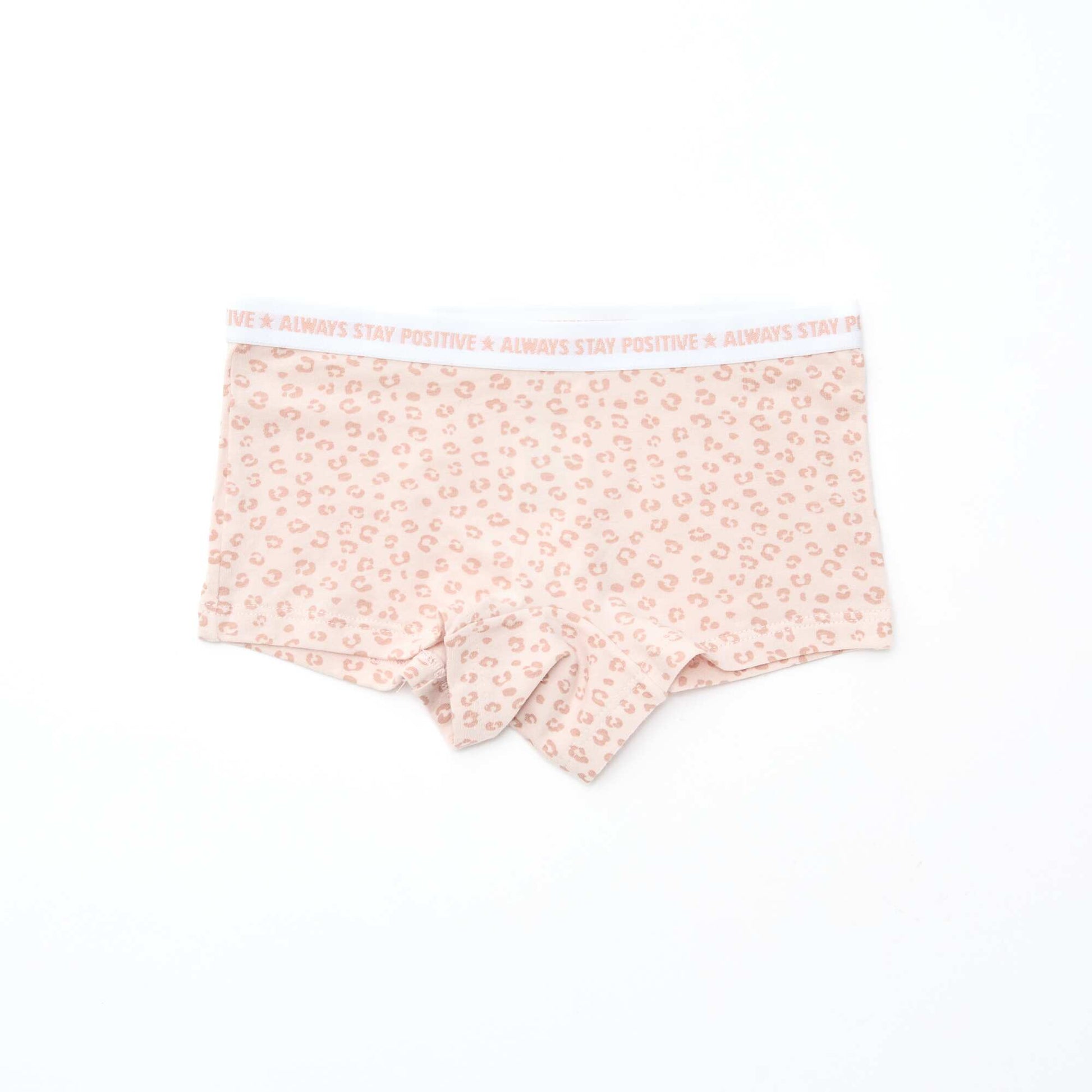 Jersey boy shorts - Pack of 3 pairs PINK