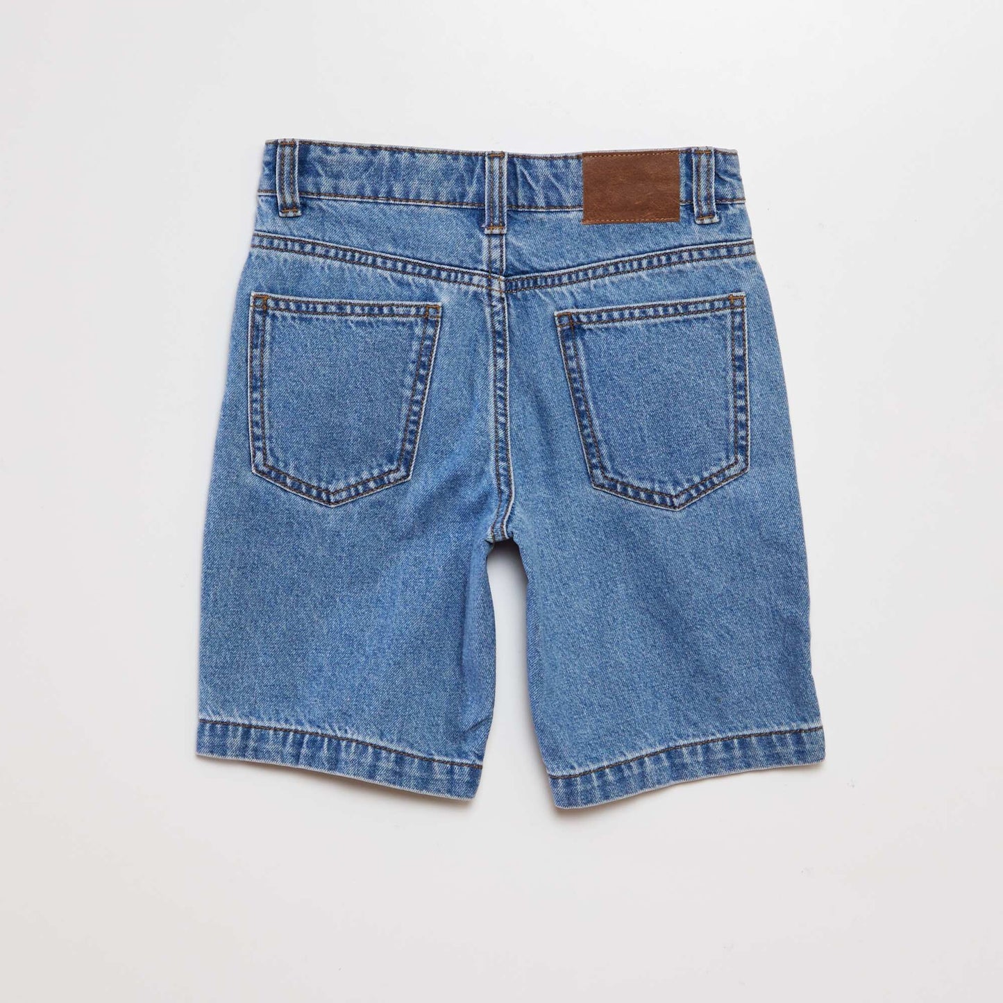 Denim Bermuda shorts BLUE