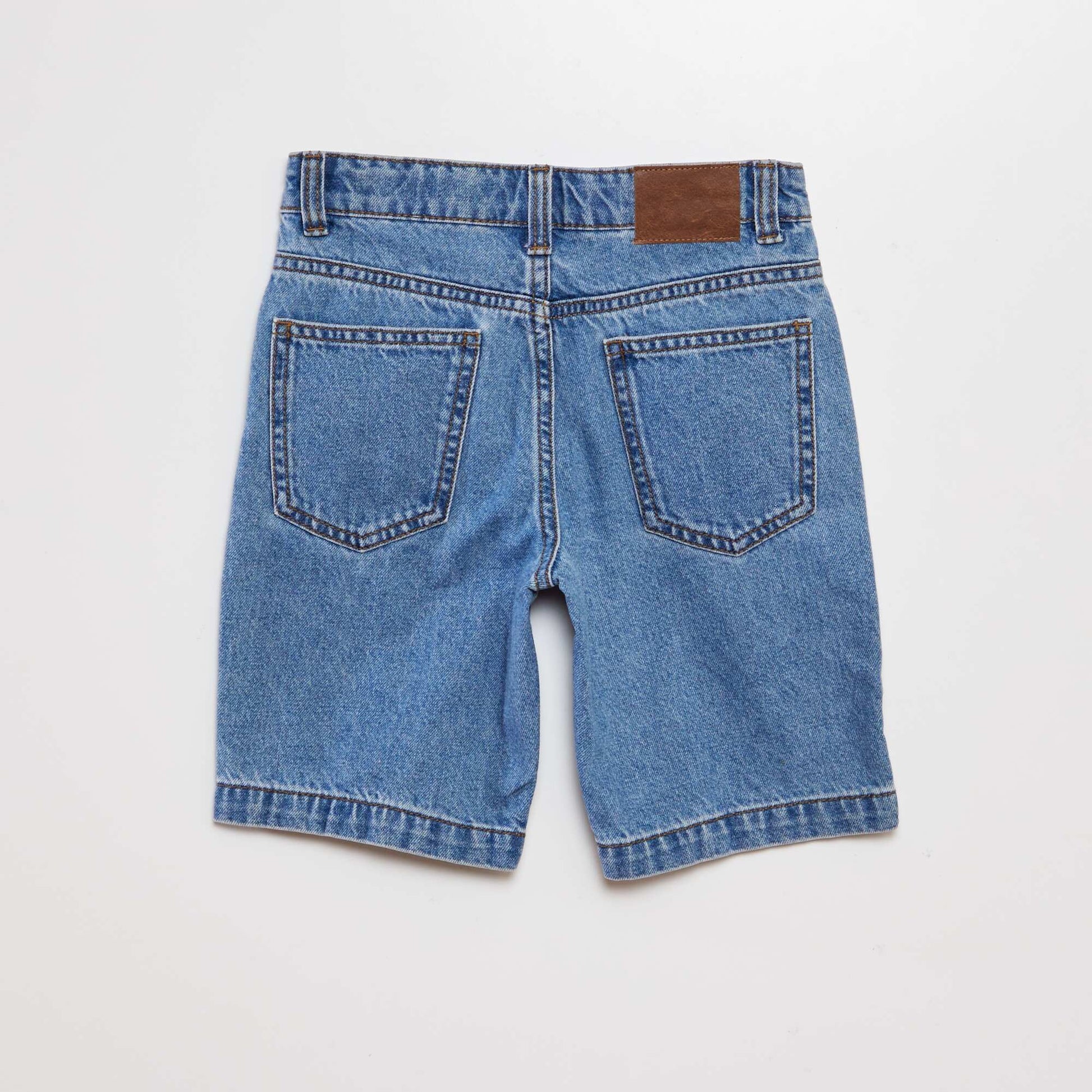 Denim Bermuda shorts BLUE