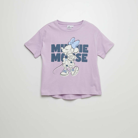 'Minnie' short-sleeved T-shirt PURPLE