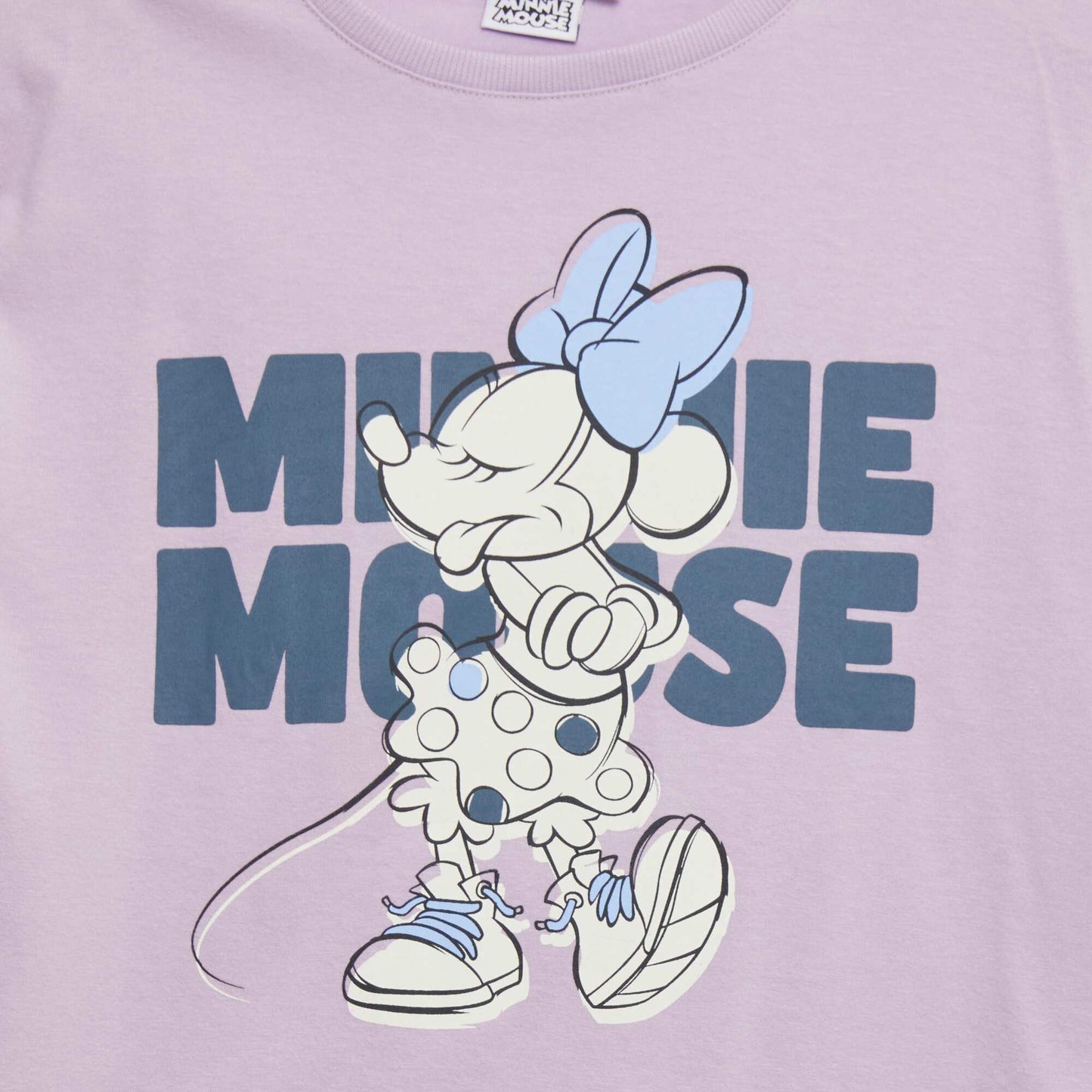 'Minnie' short-sleeved T-shirt PURPLE