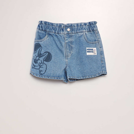 'Minnie' denim shorts BLUE