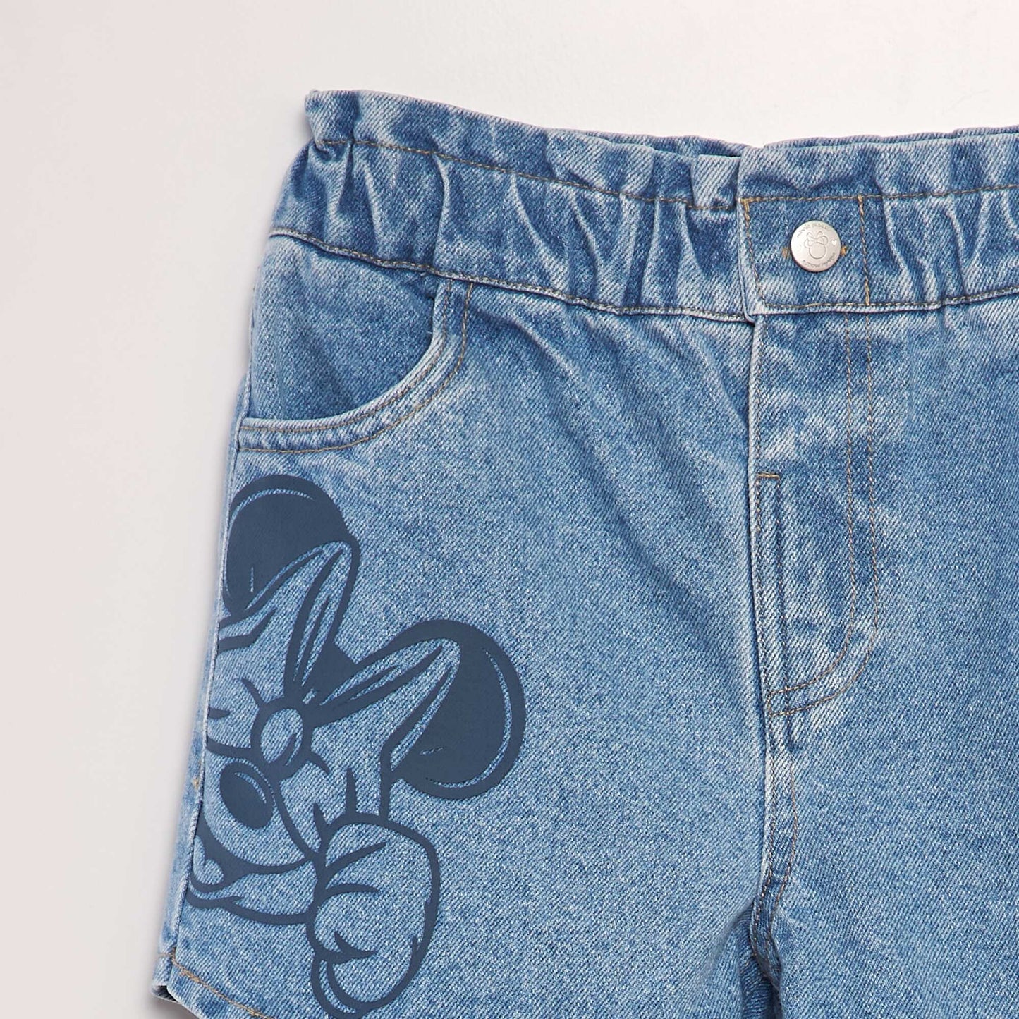 'Minnie' denim shorts BLUE