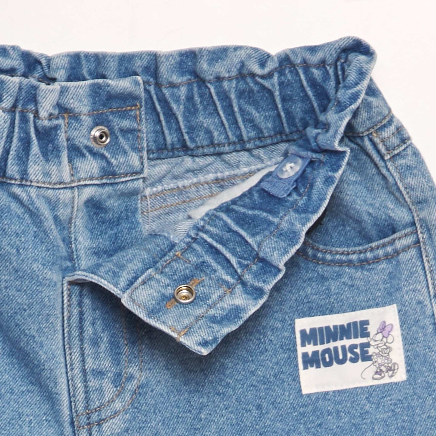 'Minnie' denim shorts BLUE