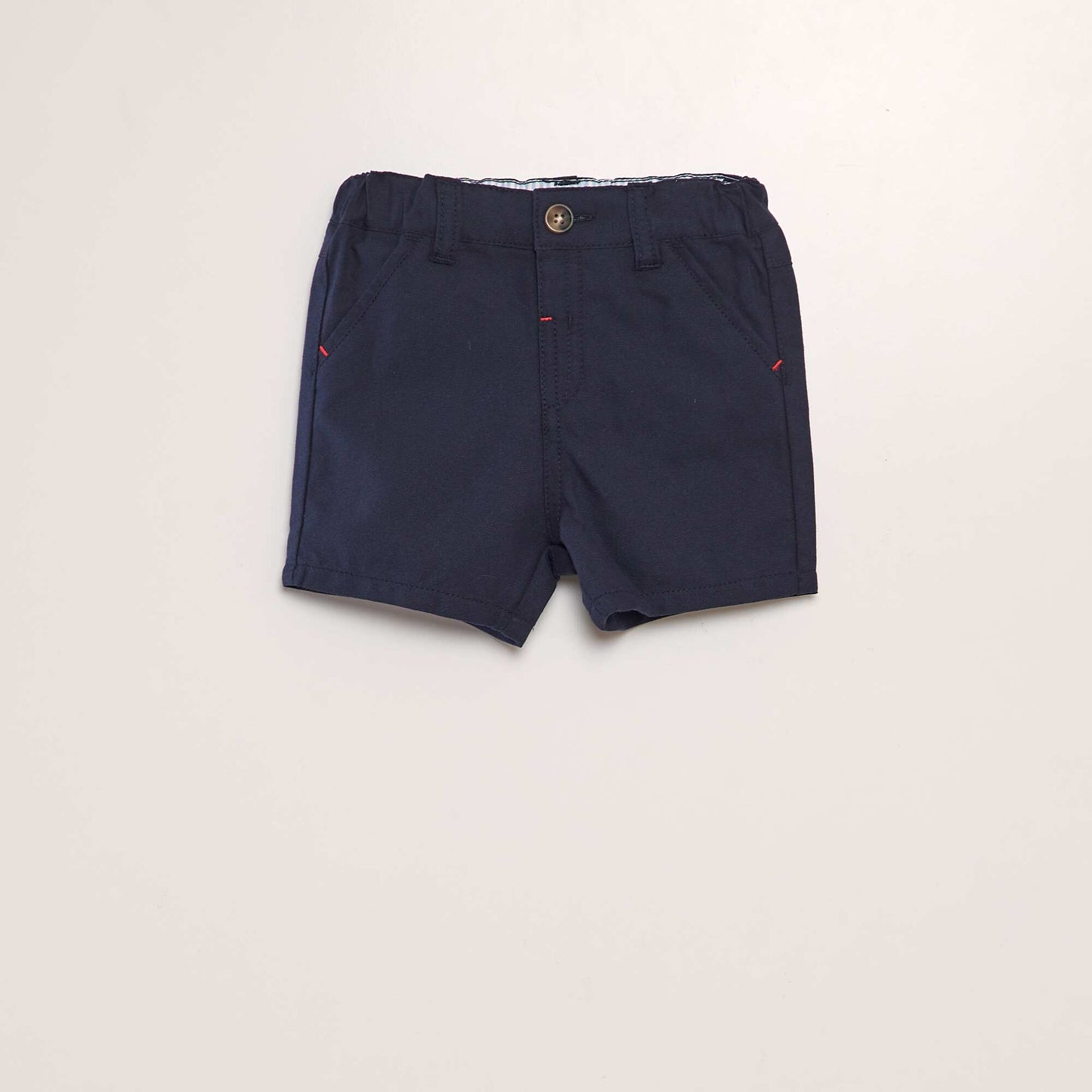 Cotton chino shorts BLUE