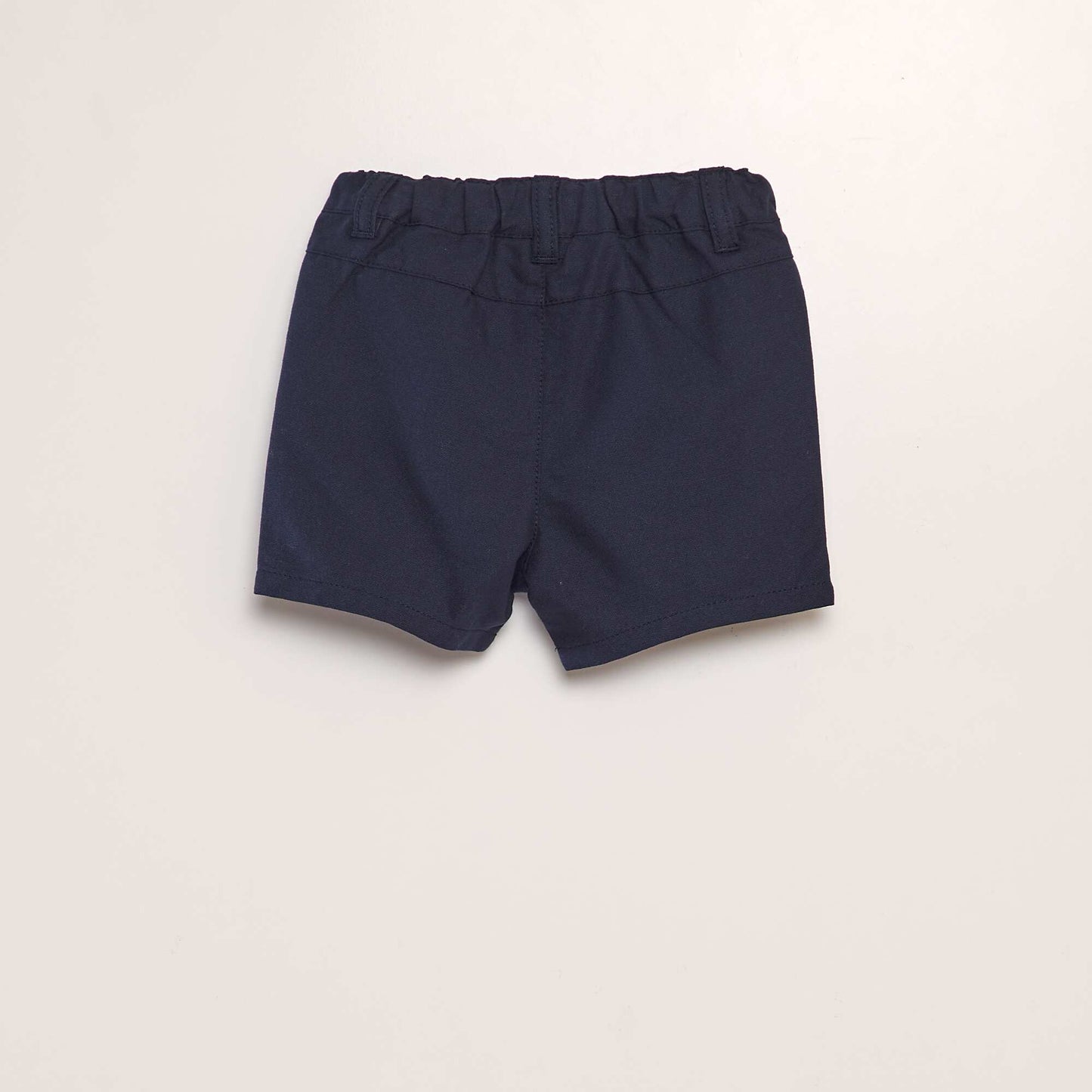 Cotton chino shorts BLUE