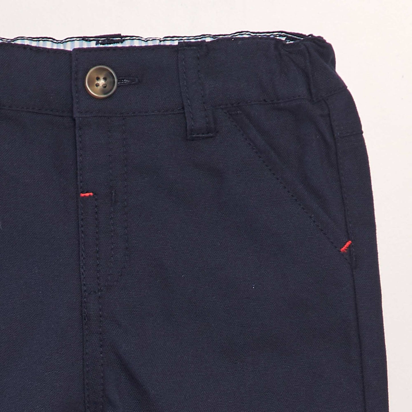 Cotton chino shorts BLUE