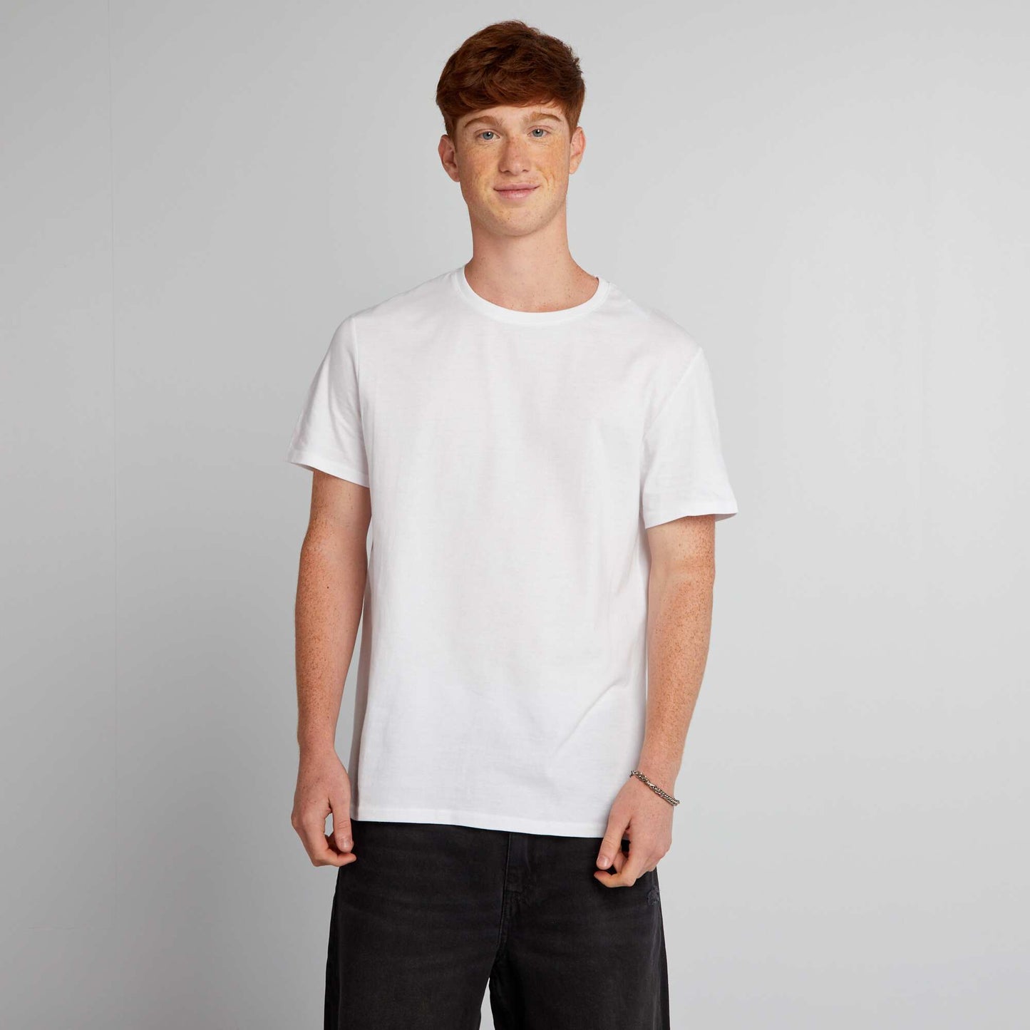 Short-sleeved T-shirt white