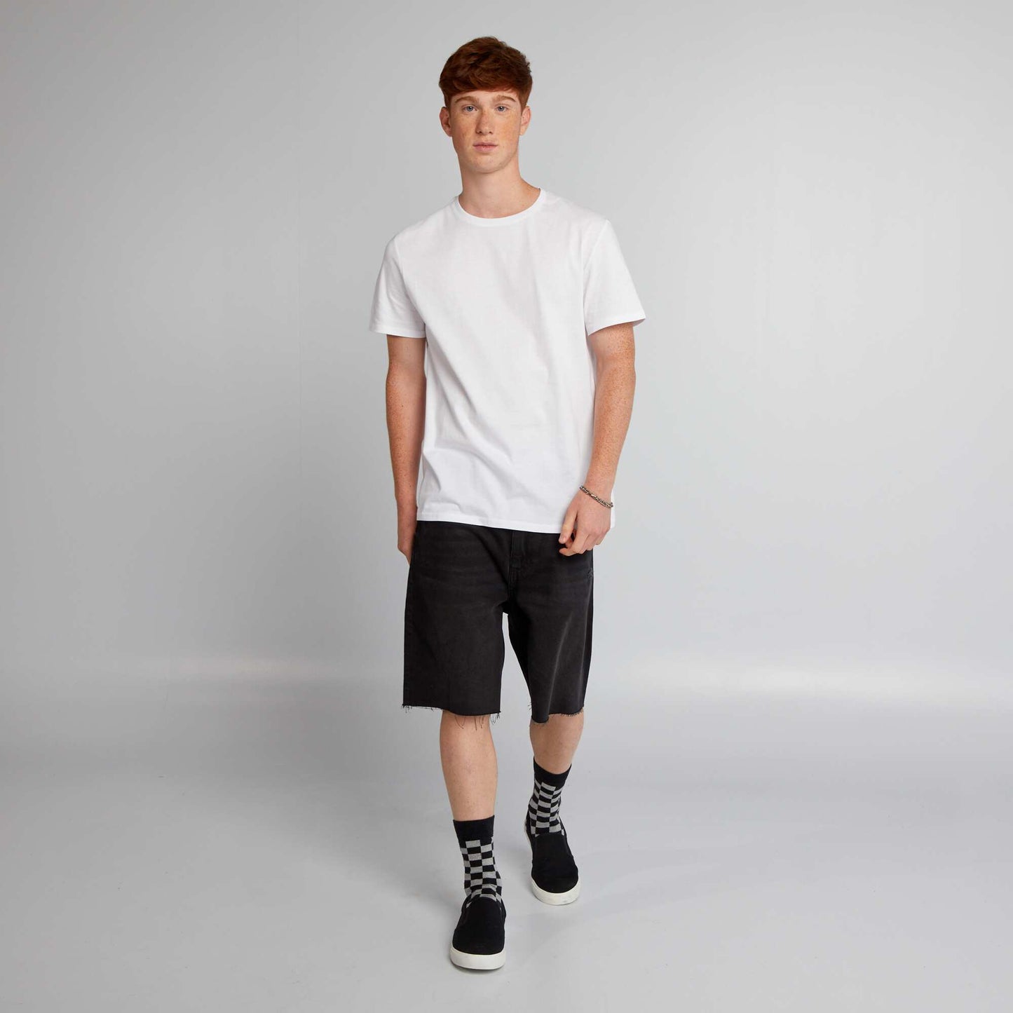 Short-sleeved T-shirt white