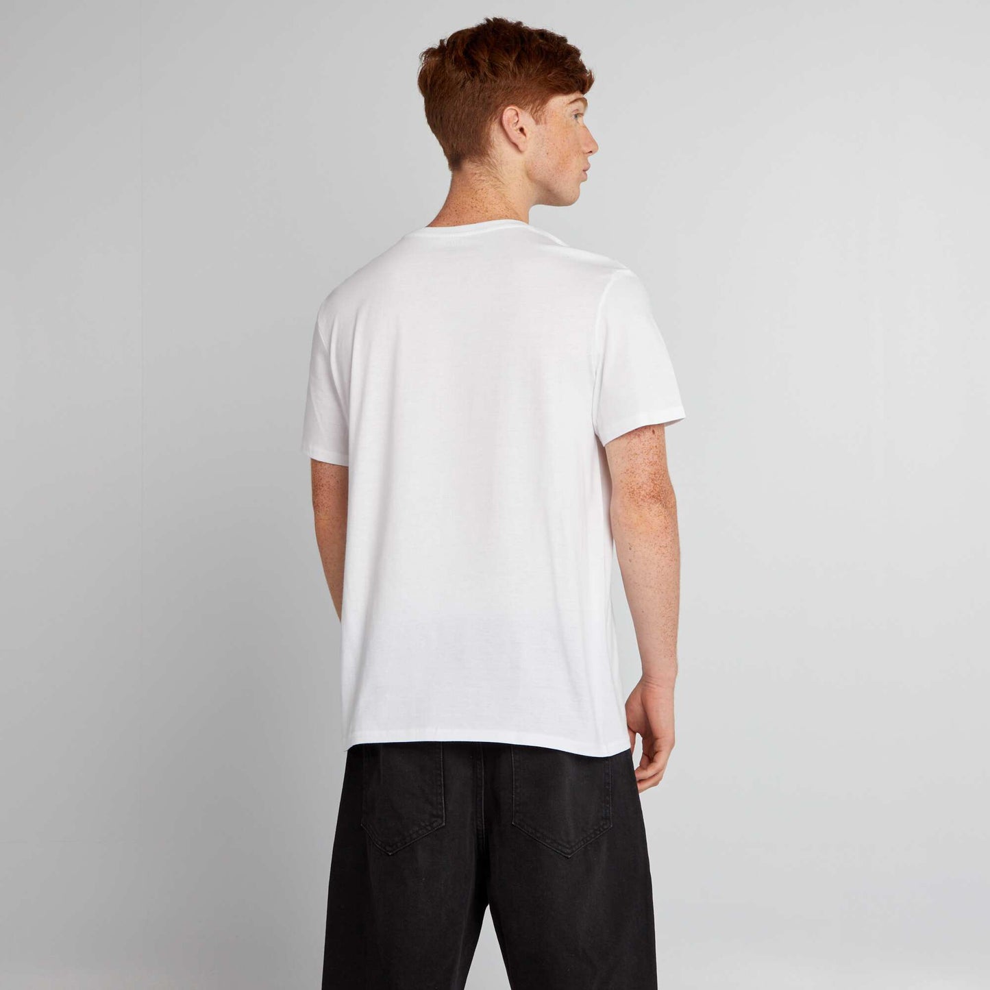 Short-sleeved T-shirt white