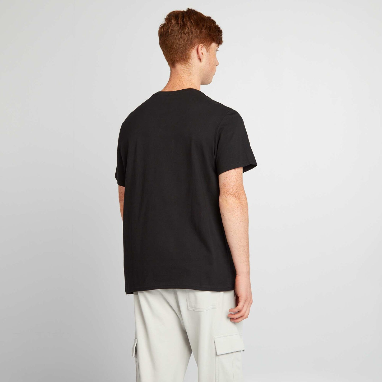 Short-sleeved T-shirt black