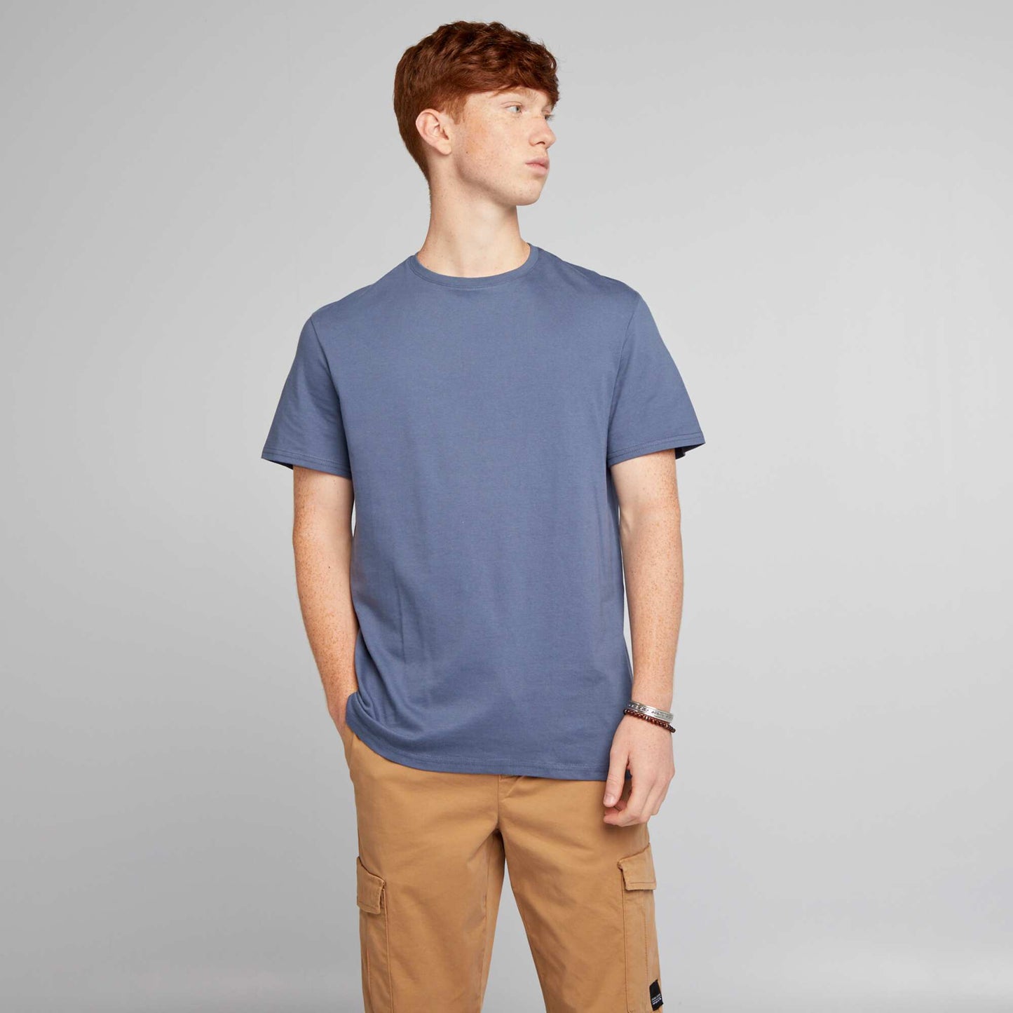 Short-sleeved T-shirt BLUE