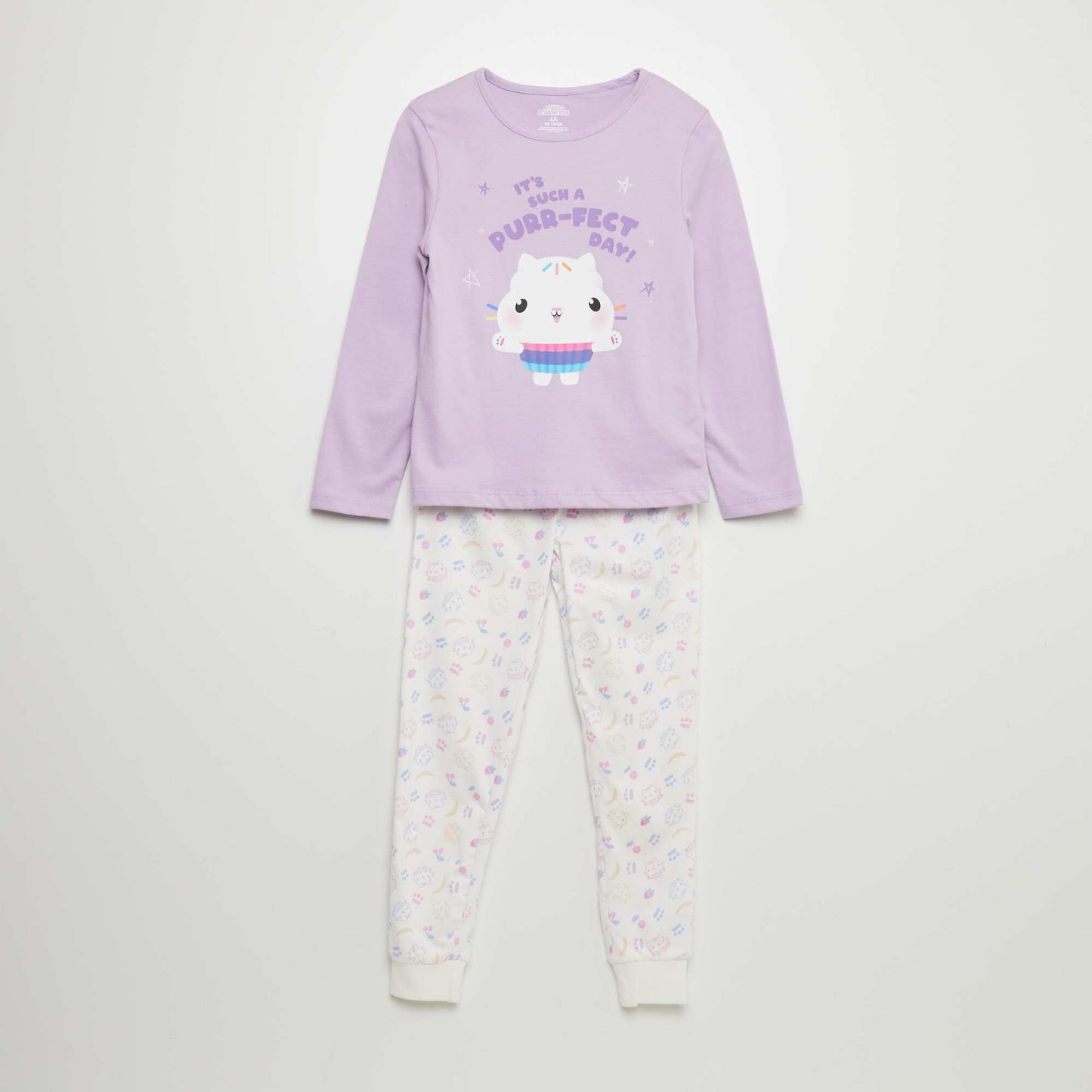 'Gabby and the Magic House' printed pajama  - 2 pieces PURPLE