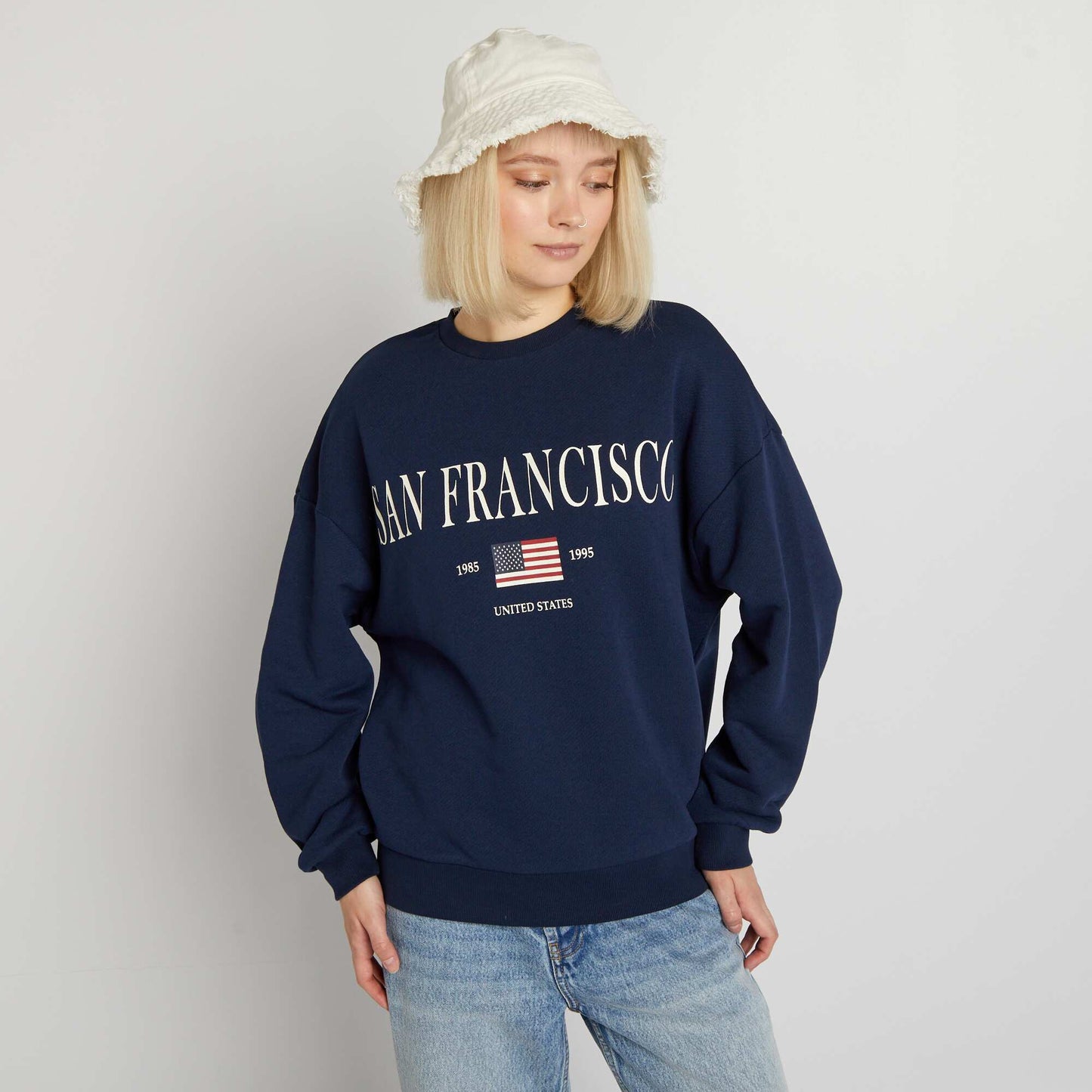 San Francisco sweatshirt BLUE