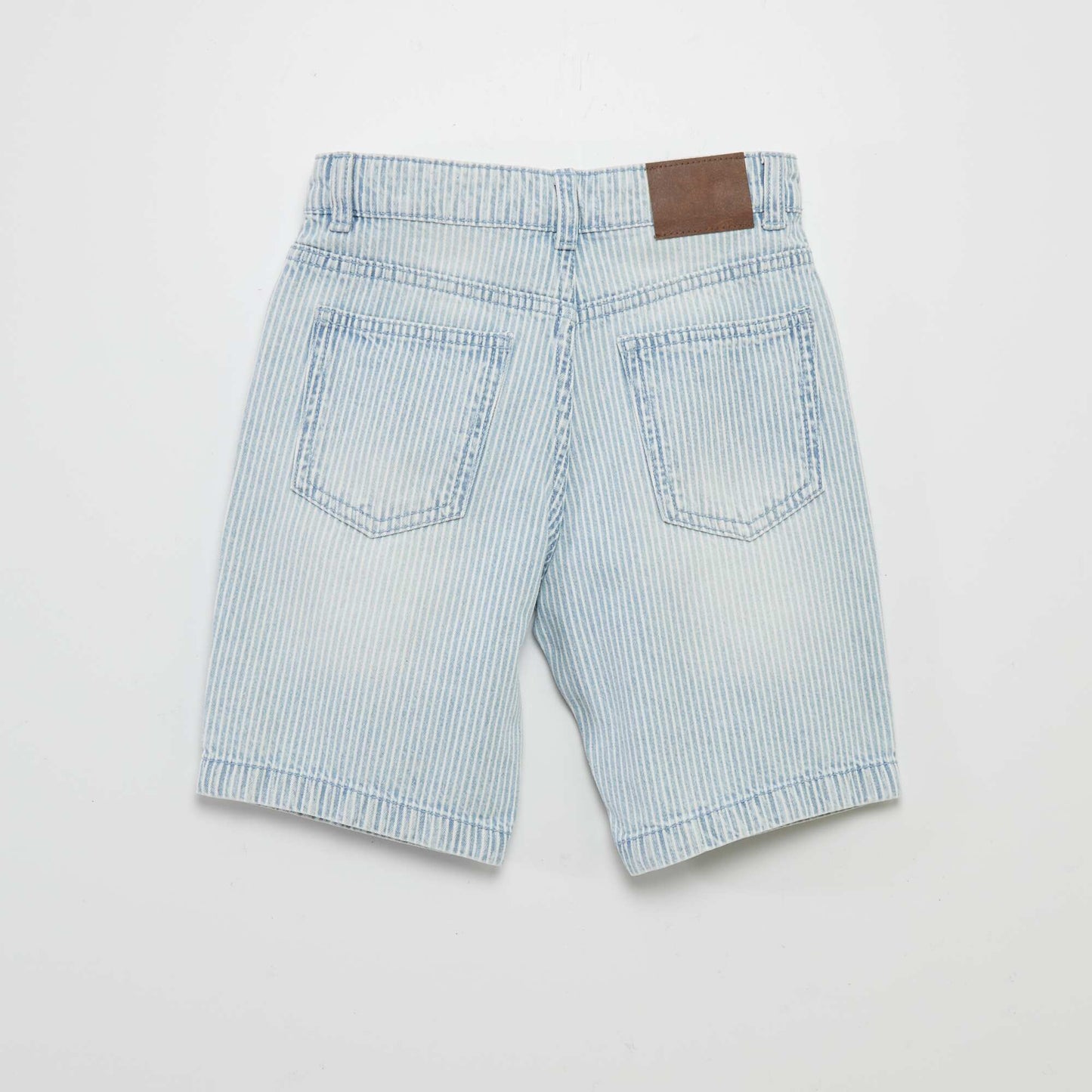 Denim Bermuda shorts BLUE