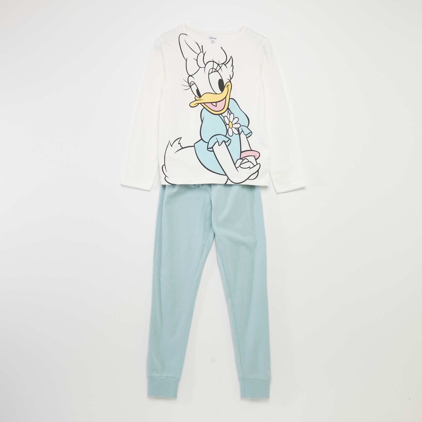 Daisy T-shirt + trousers pyjama set - 2-piece set WHITE