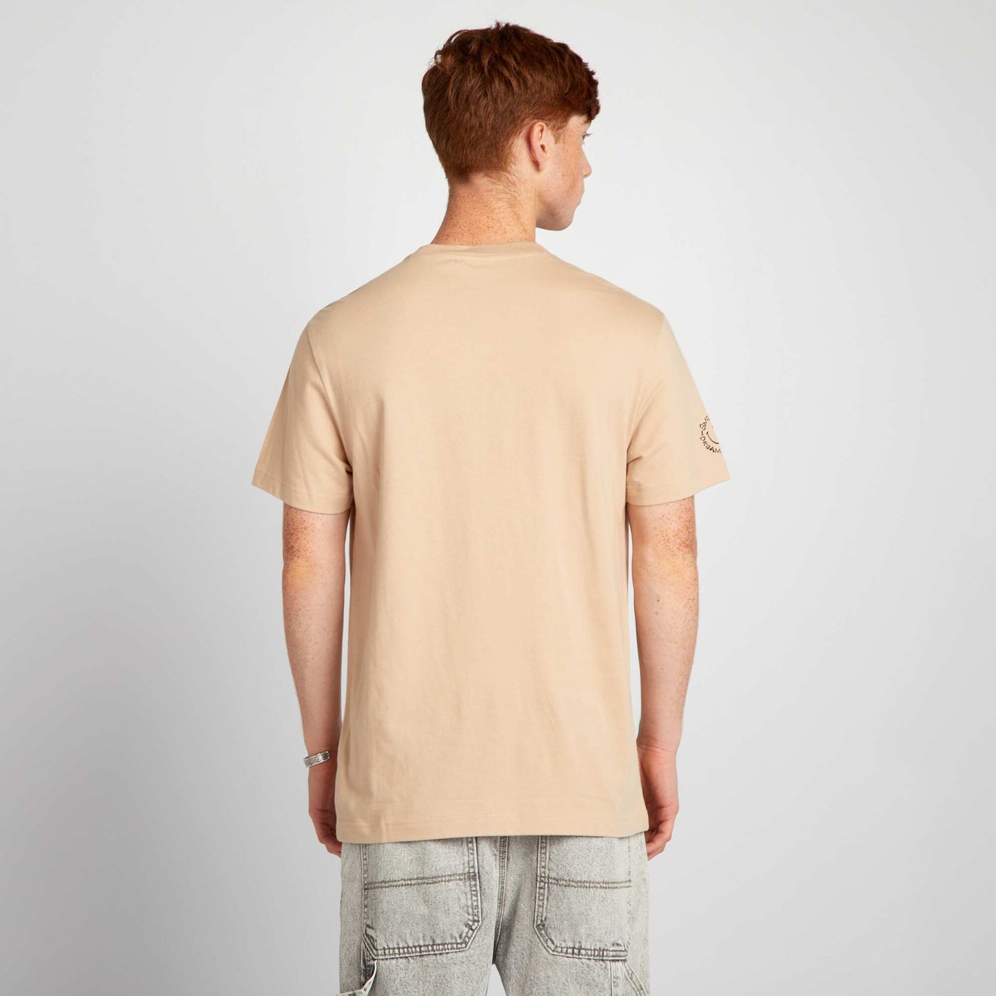 'SmileyWorld' T-shirt with short sleeves BEIGE