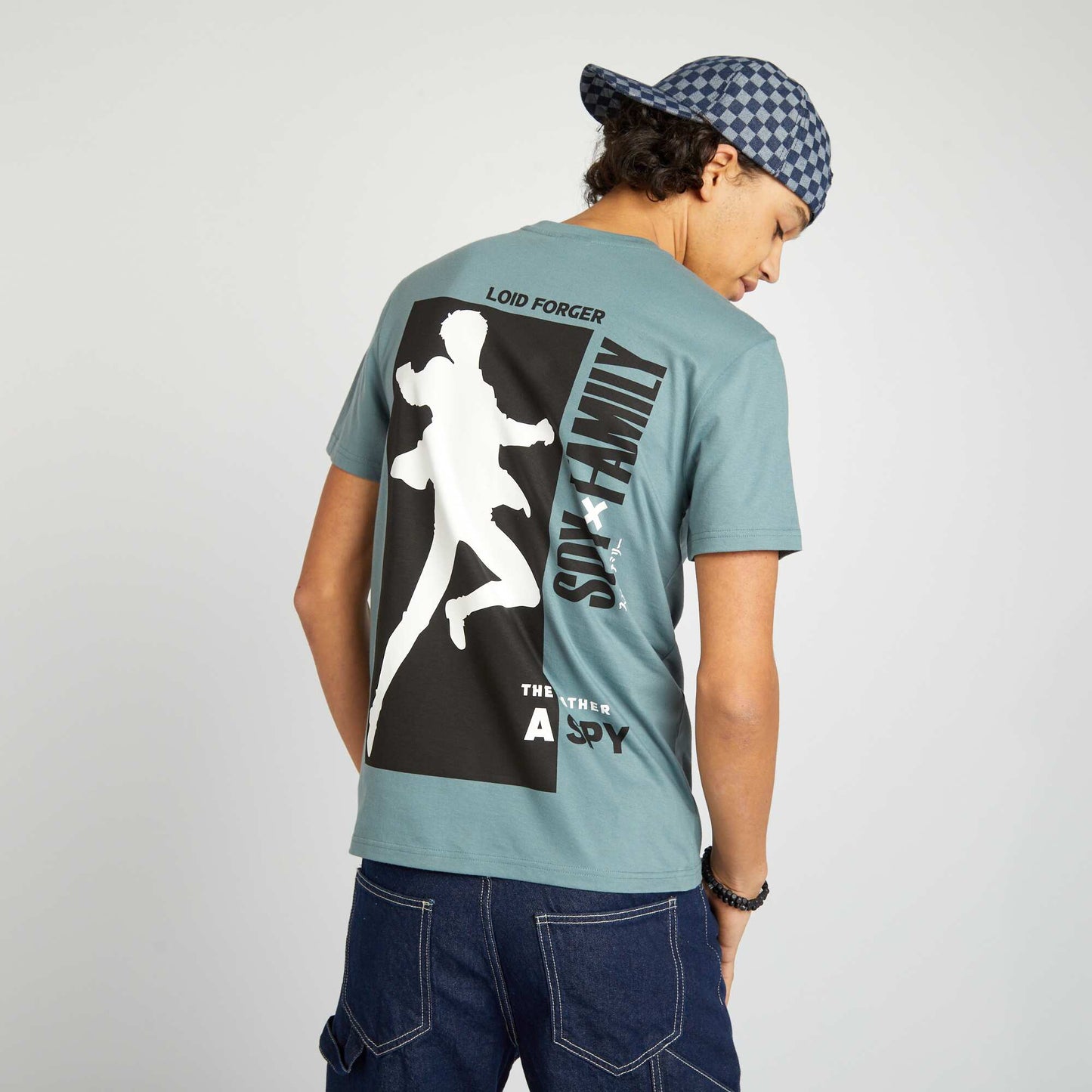 Spy x Family short-sleeved T-shirt BLUE