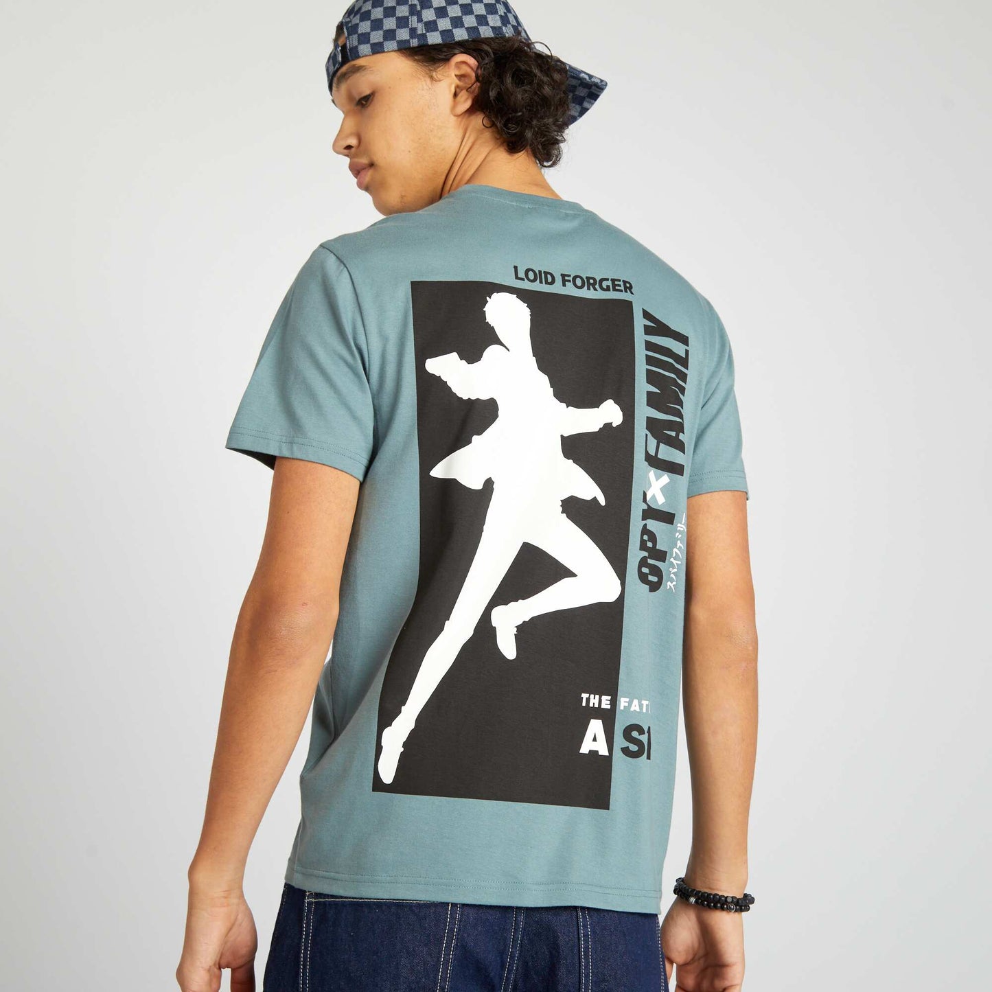 Spy x Family short-sleeved T-shirt BLUE