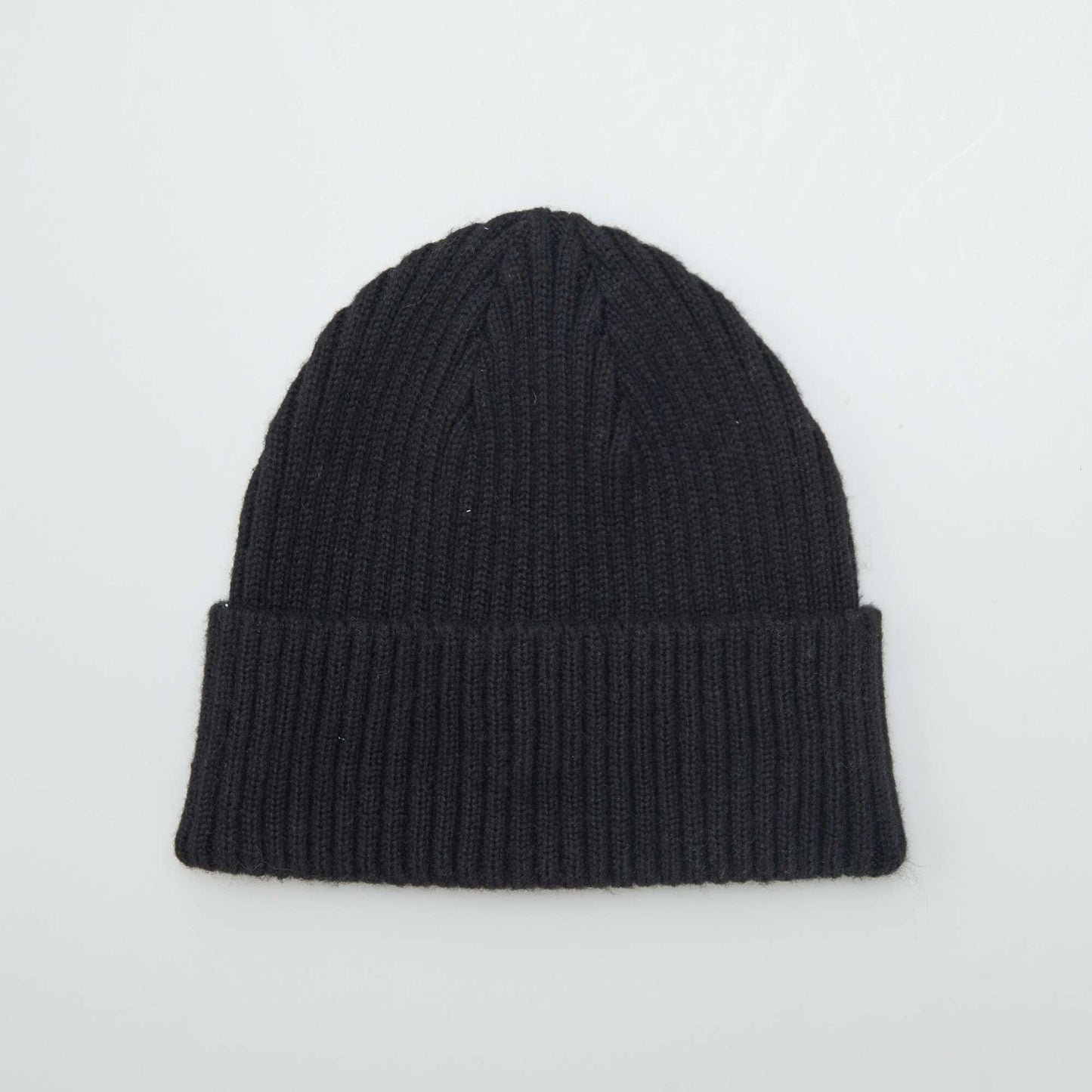 Cuffed beanie BLACK