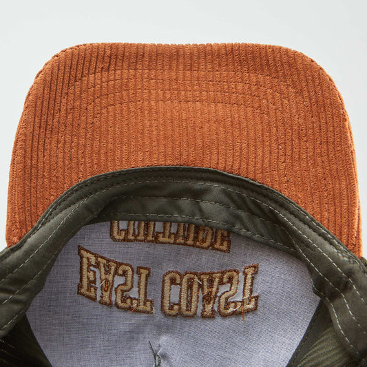 Corduroy cap GREEN