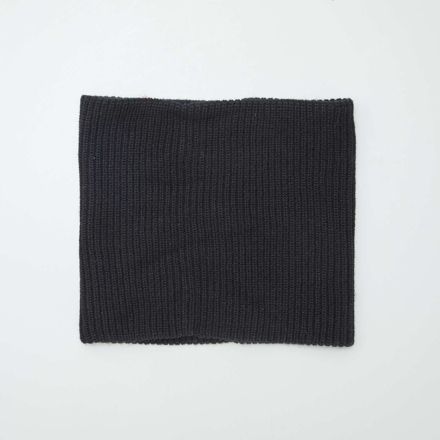 Pair of knit gloves BLACK