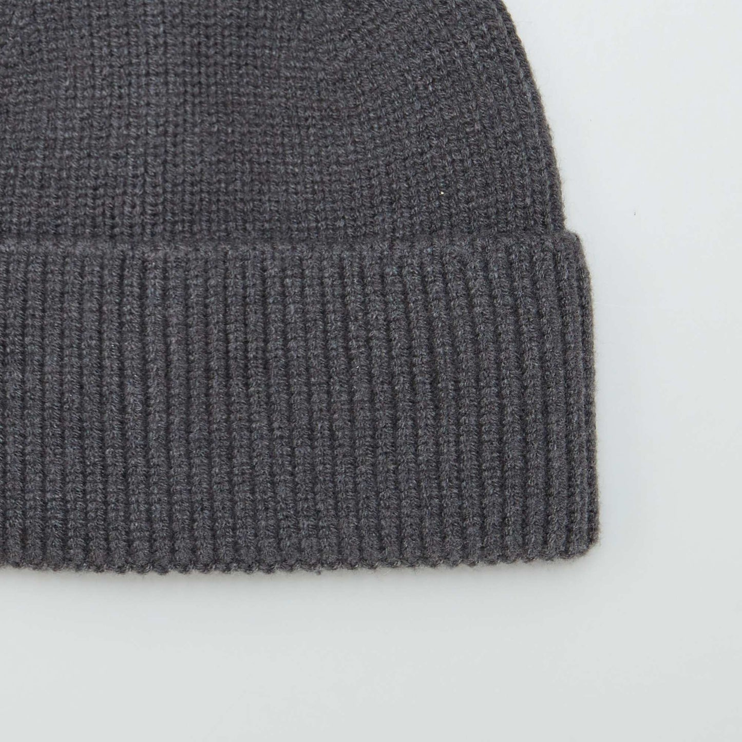 Ribbed hat GREY