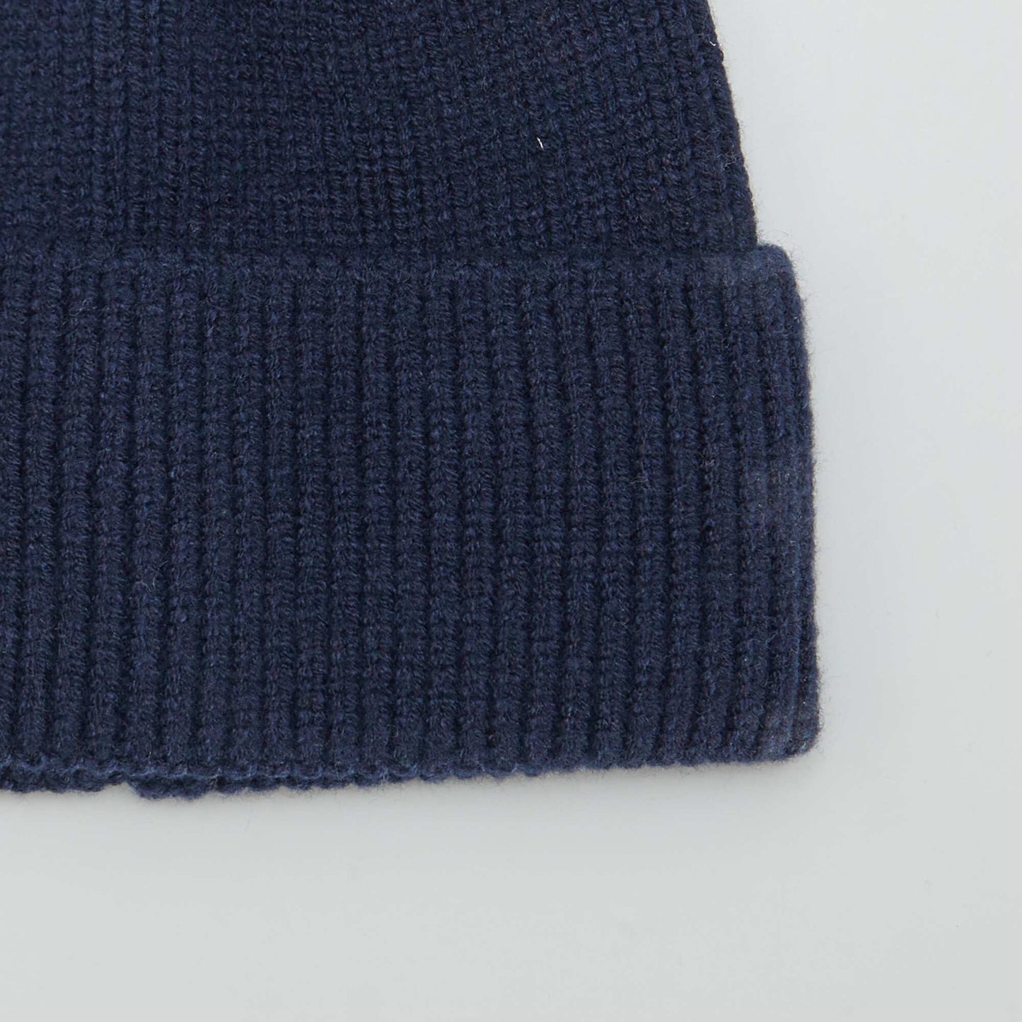 Ribbed hat BLUE