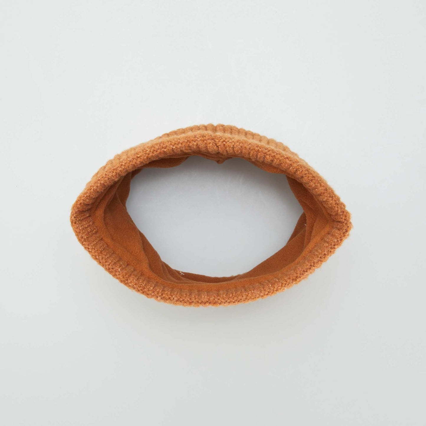 Knitted snood BROWN