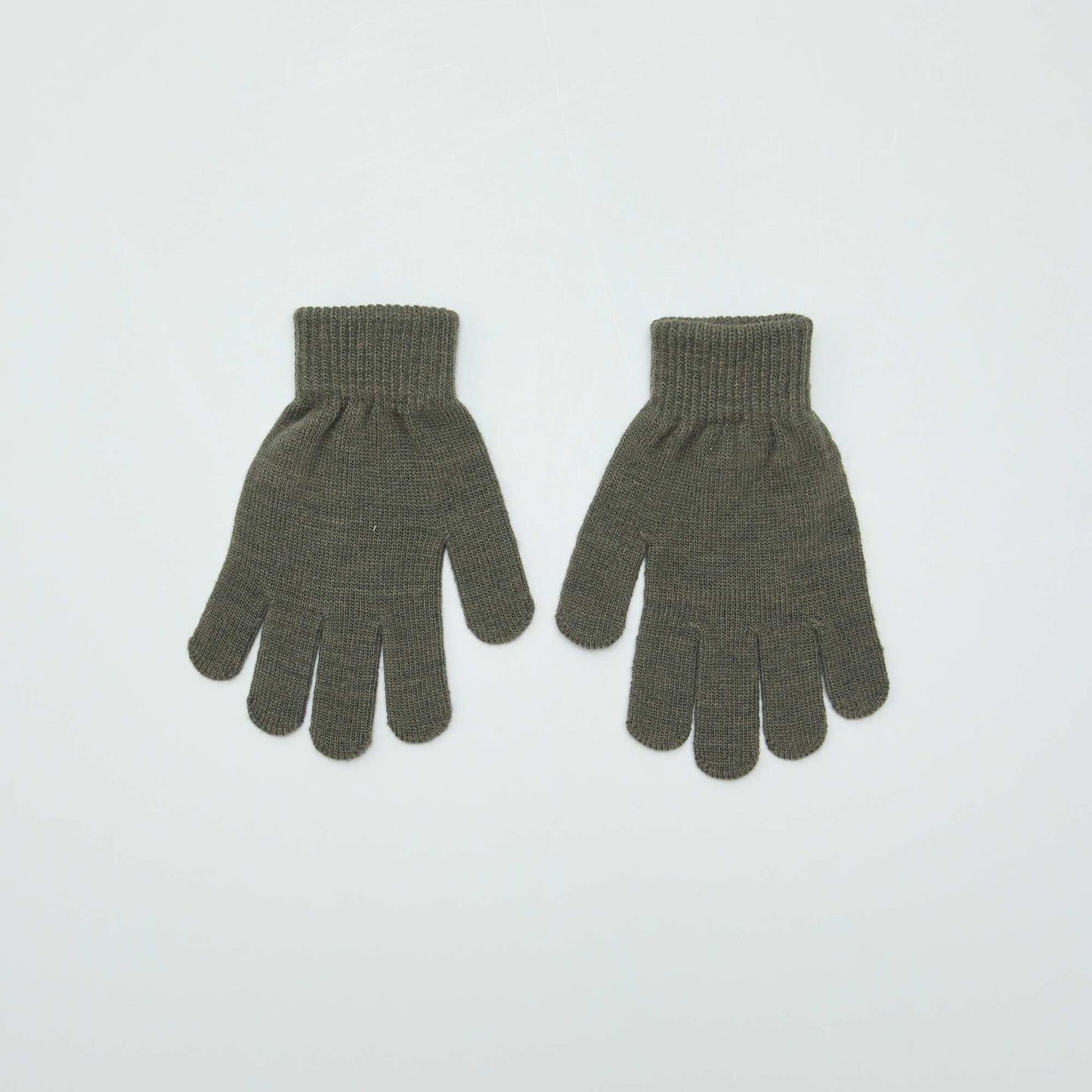 Pack of 2 pairs of gloves KHAKI