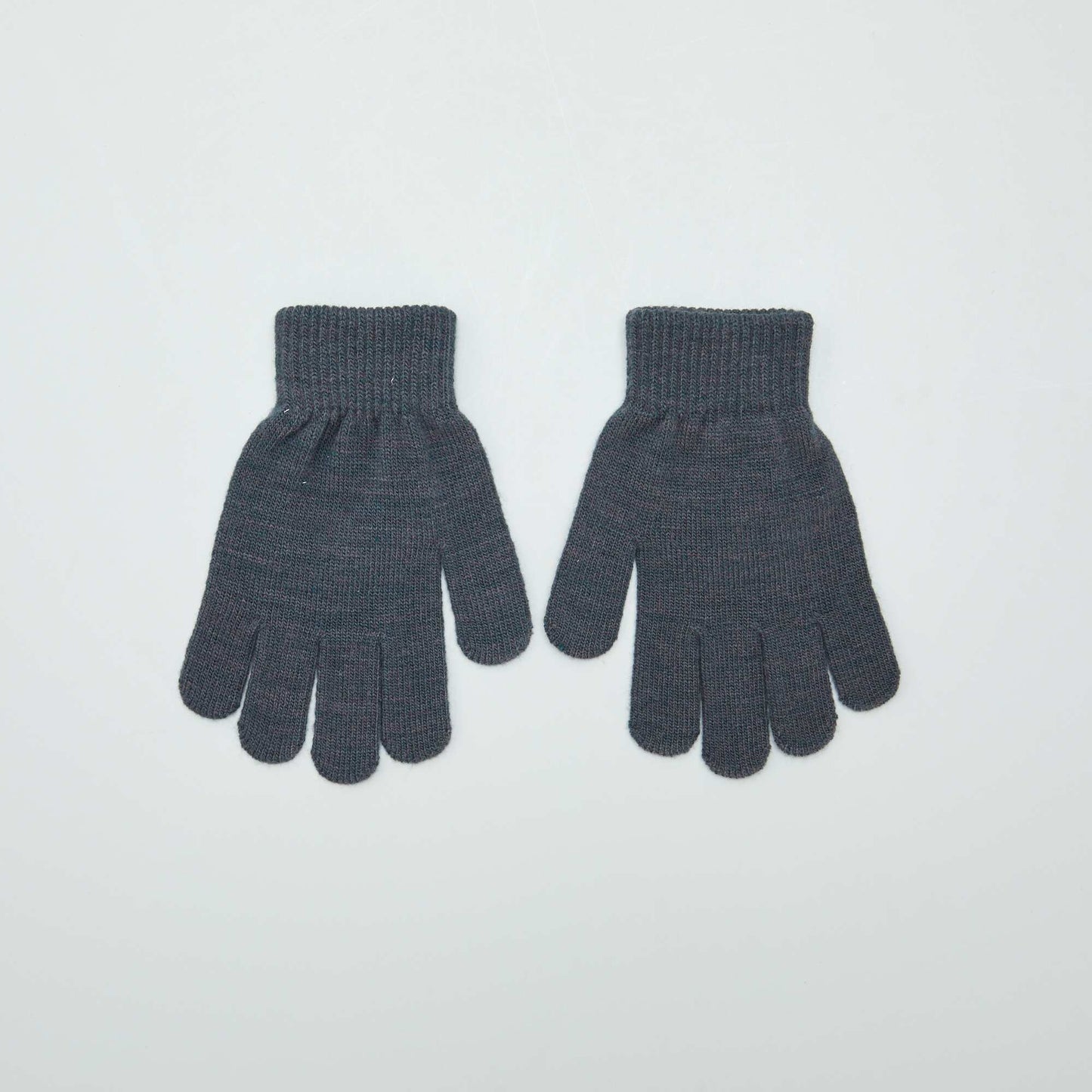 Pack of 2 pairs of gloves GREY