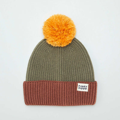 طقم قبعات ثلاثية الألوان وسنود KHAKI