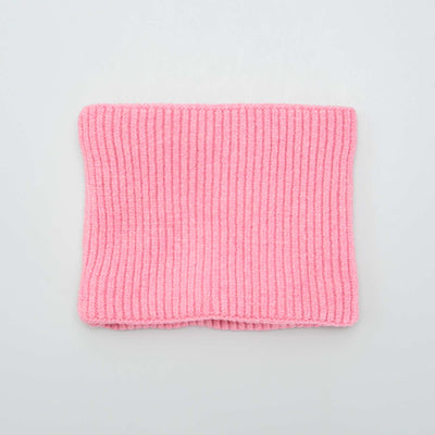 سنود محبوك سادة محبوك وردي