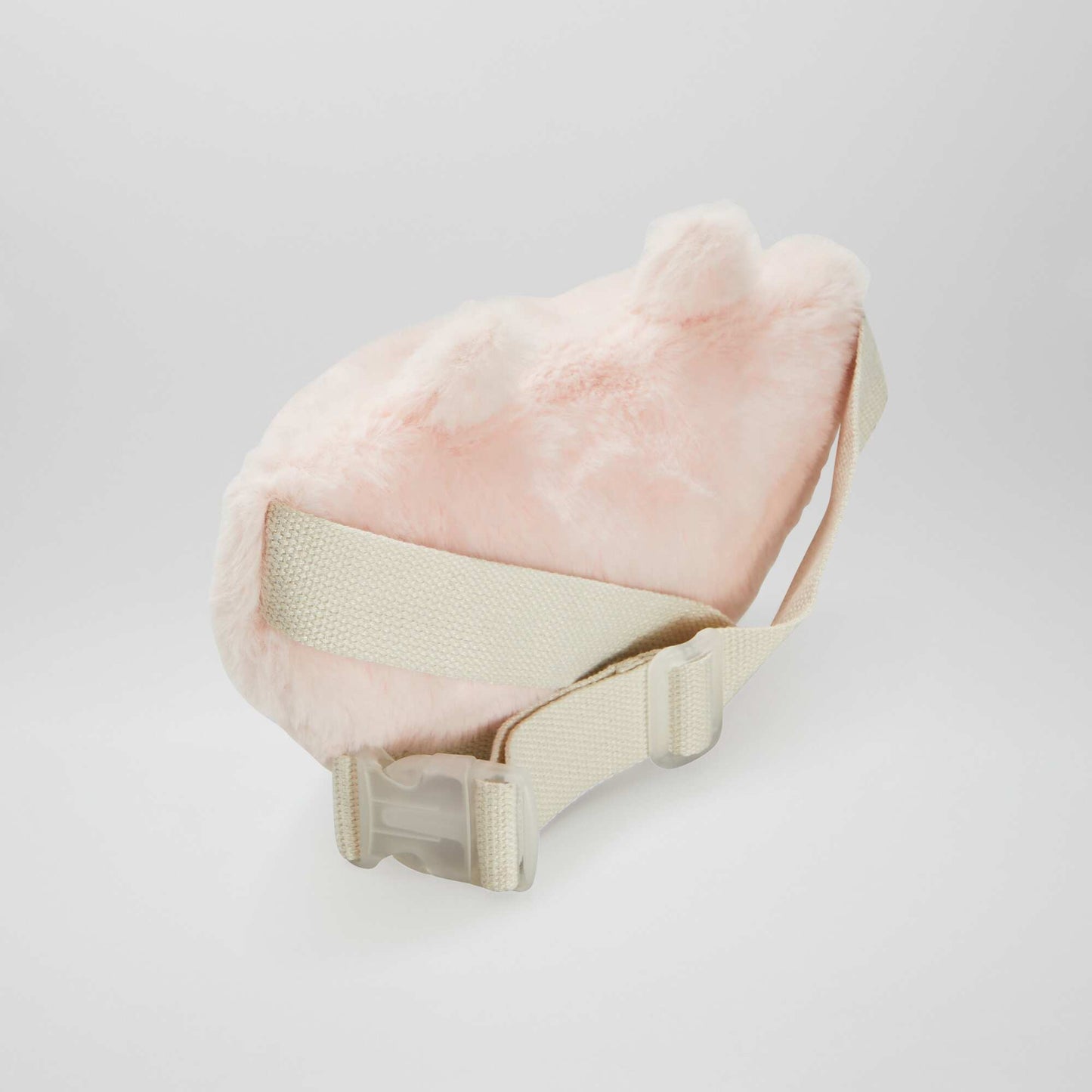 Faux fur waist bag PINK