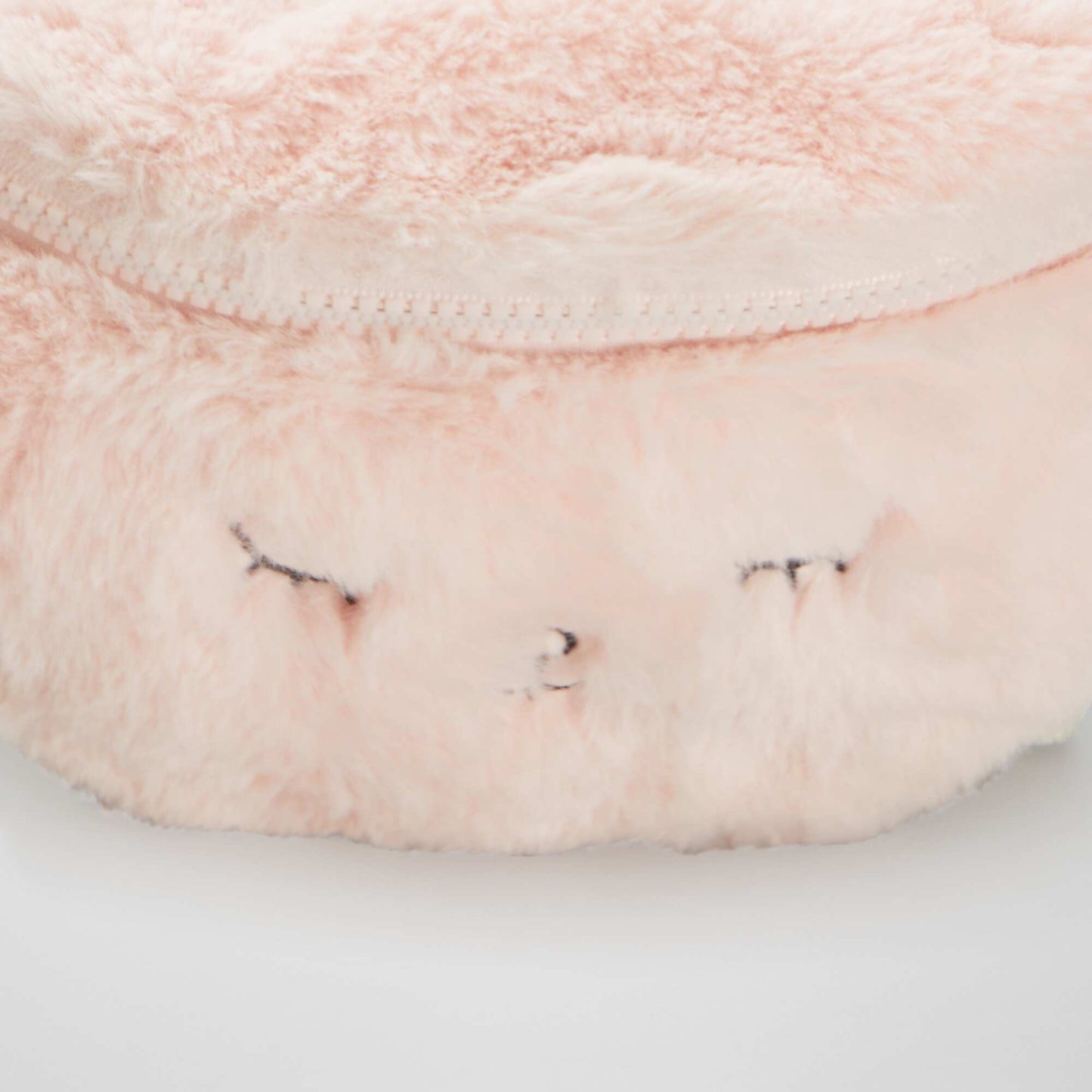 Faux fur waist bag PINK