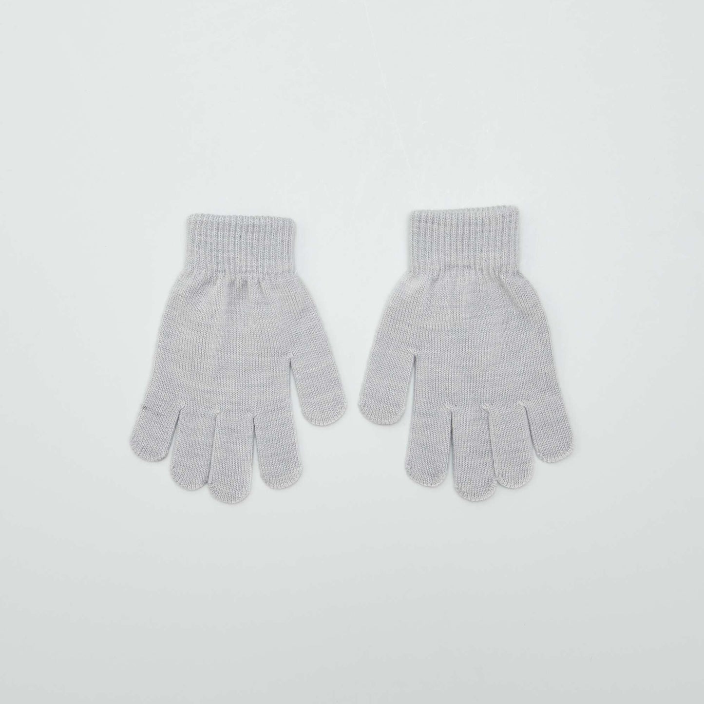 Pack of 2 pairs of gloves GREY